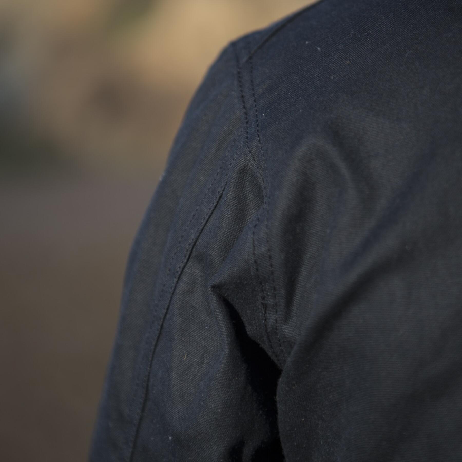 gustin field jacket - waxed black