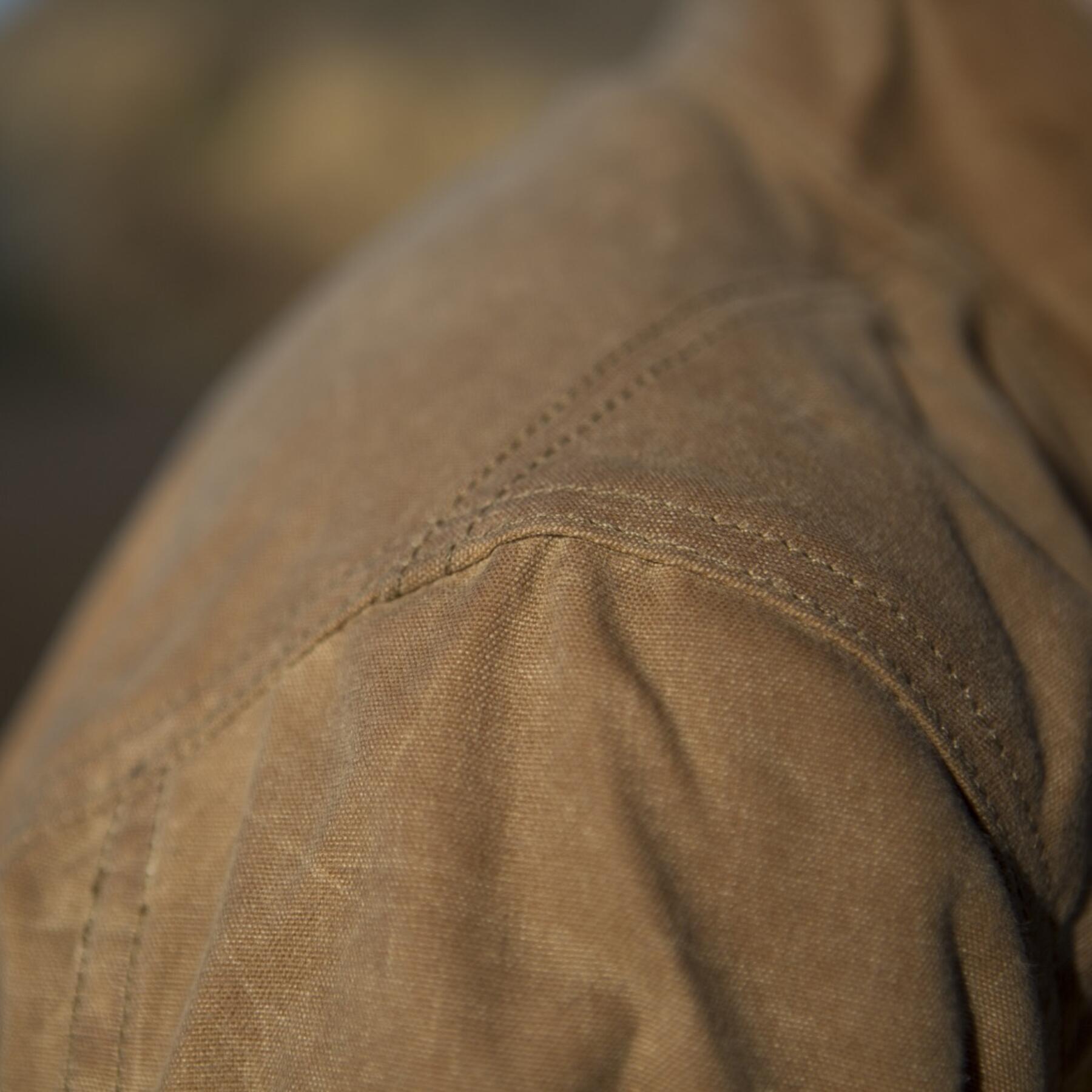 gustin field jacket - waxed brown