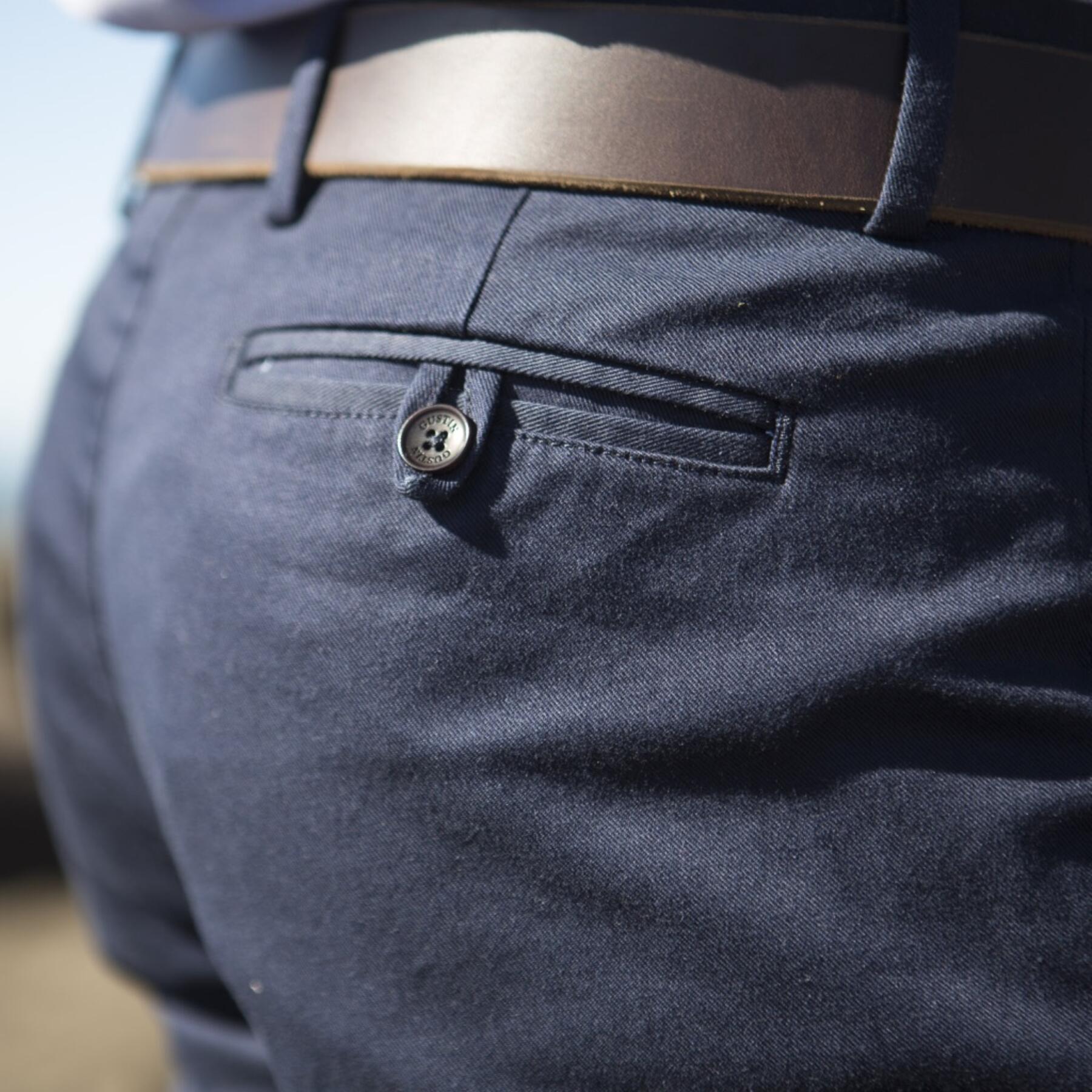 gustin #103 navy stretch chino