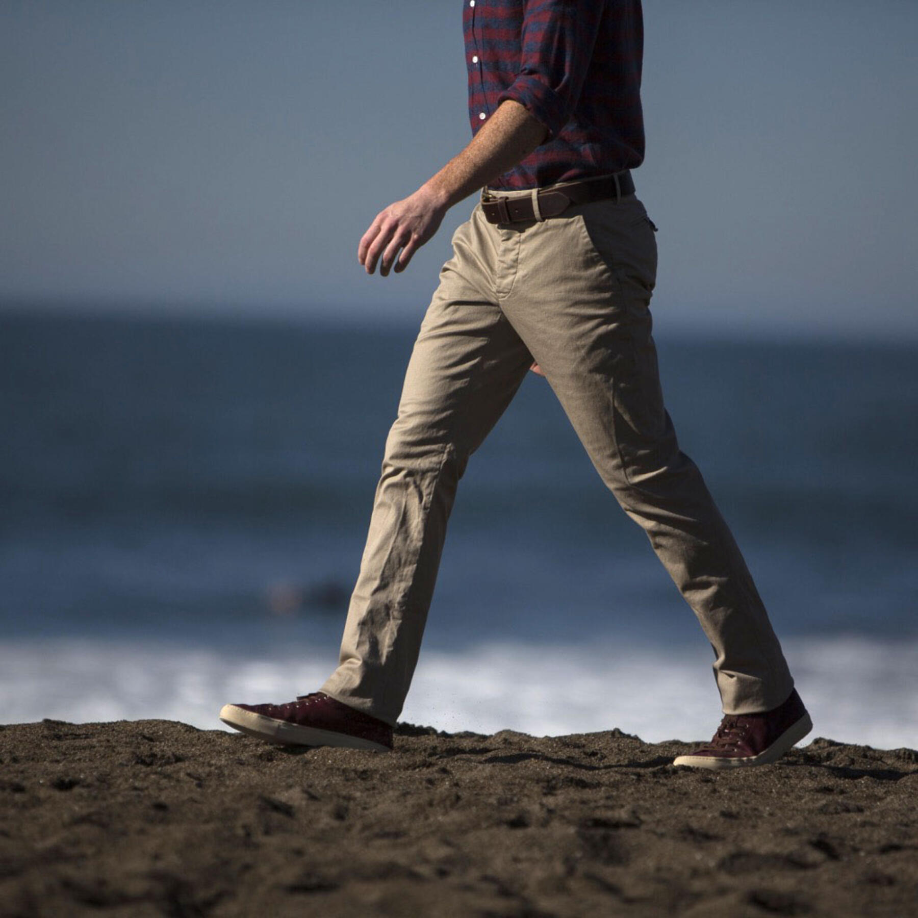 gustin #101 khaki stretch chino