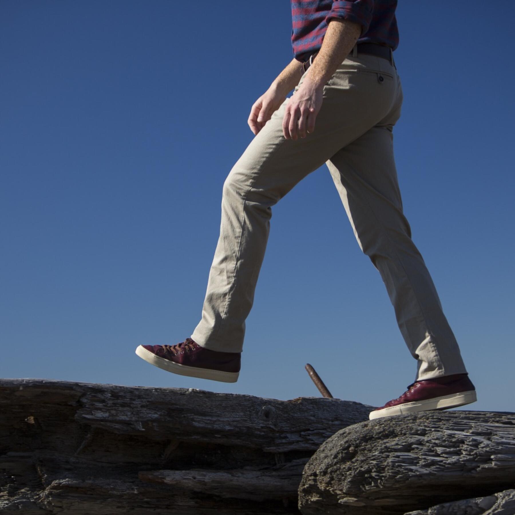 gustin #101 khaki stretch chino