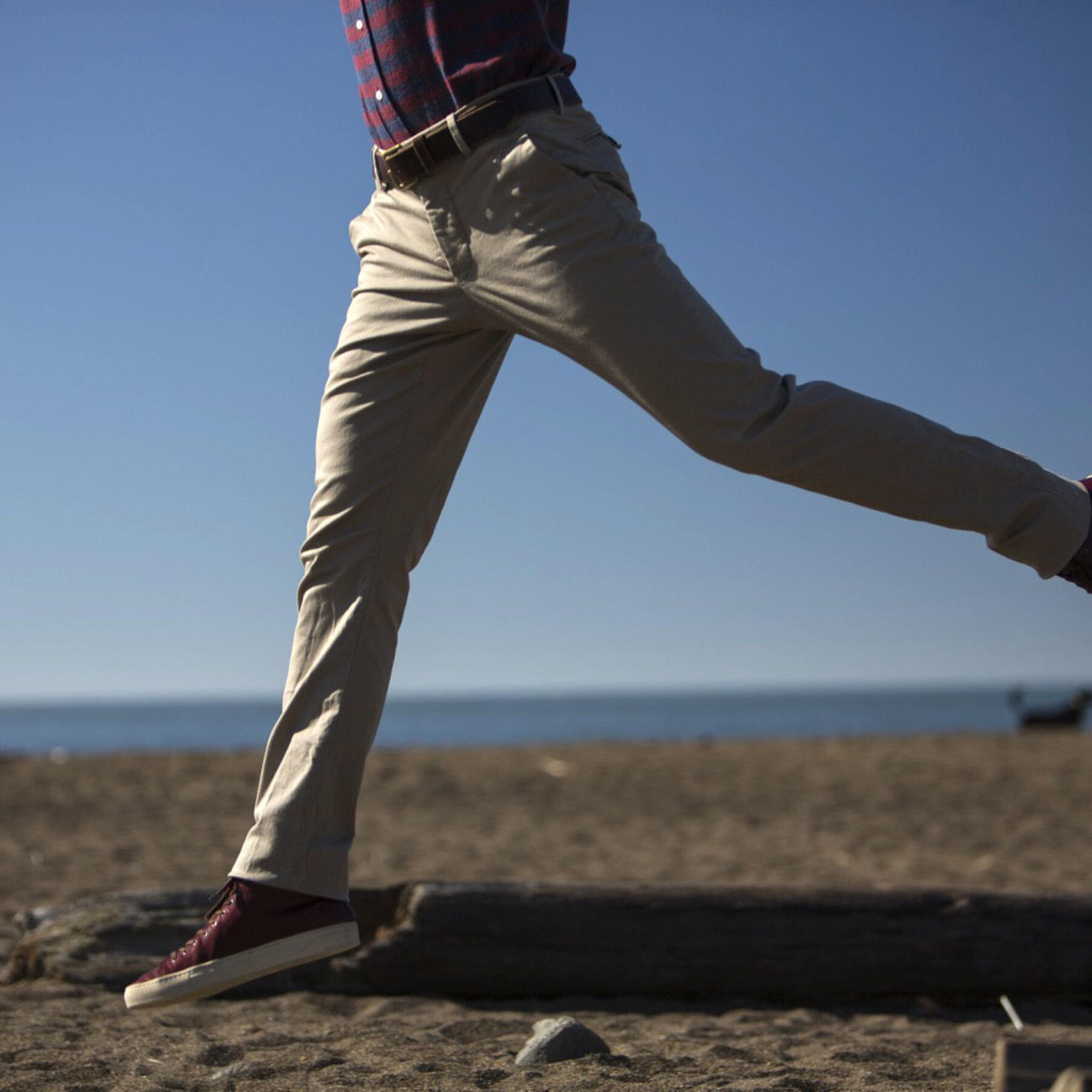 gustin #101 khaki stretch chino