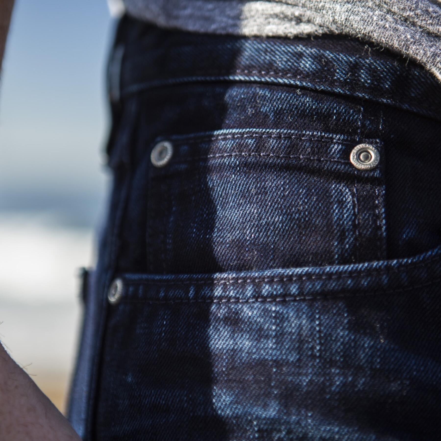 gustin #166 italy indigoxindigo - dark wash