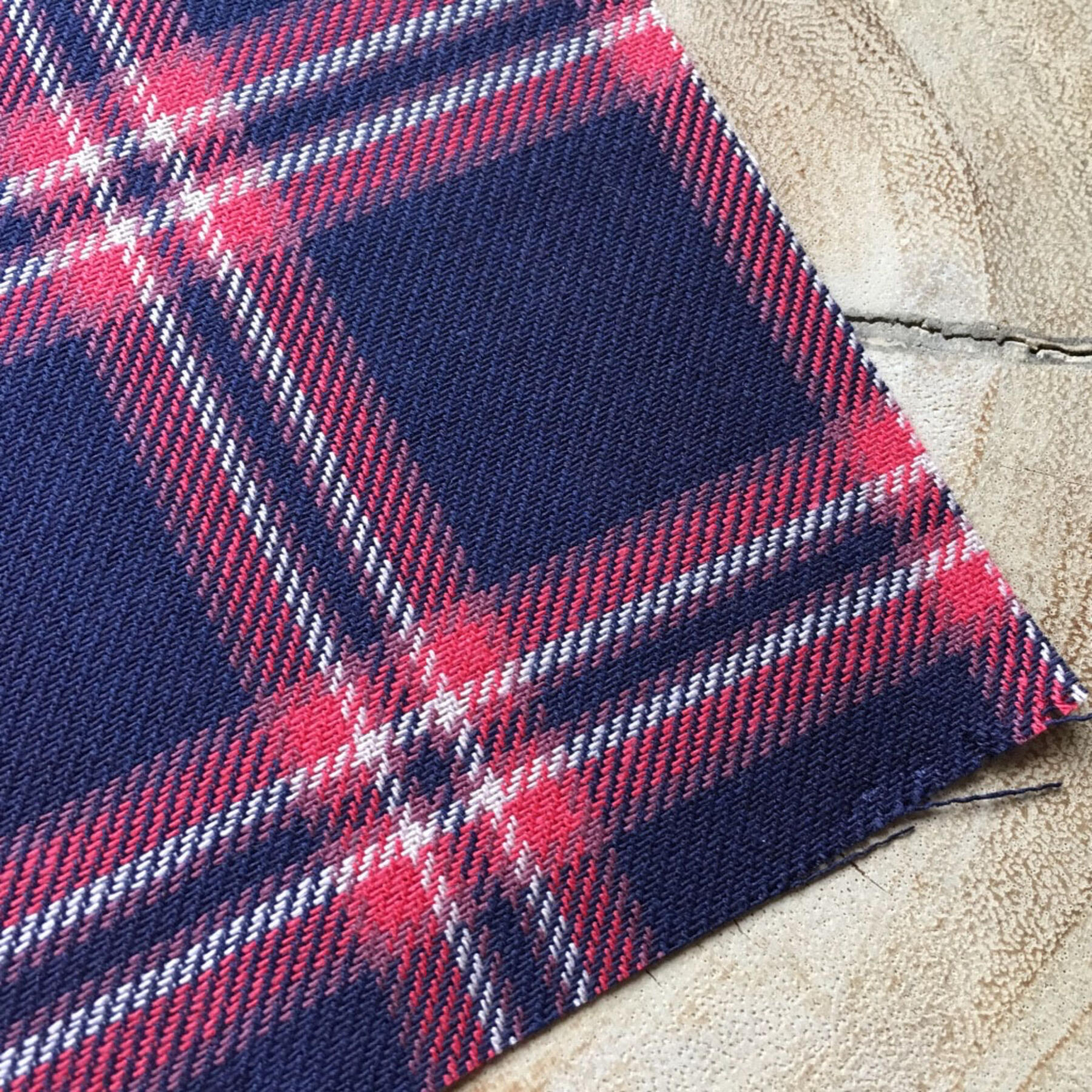 gustin #458 red indigo open twill
