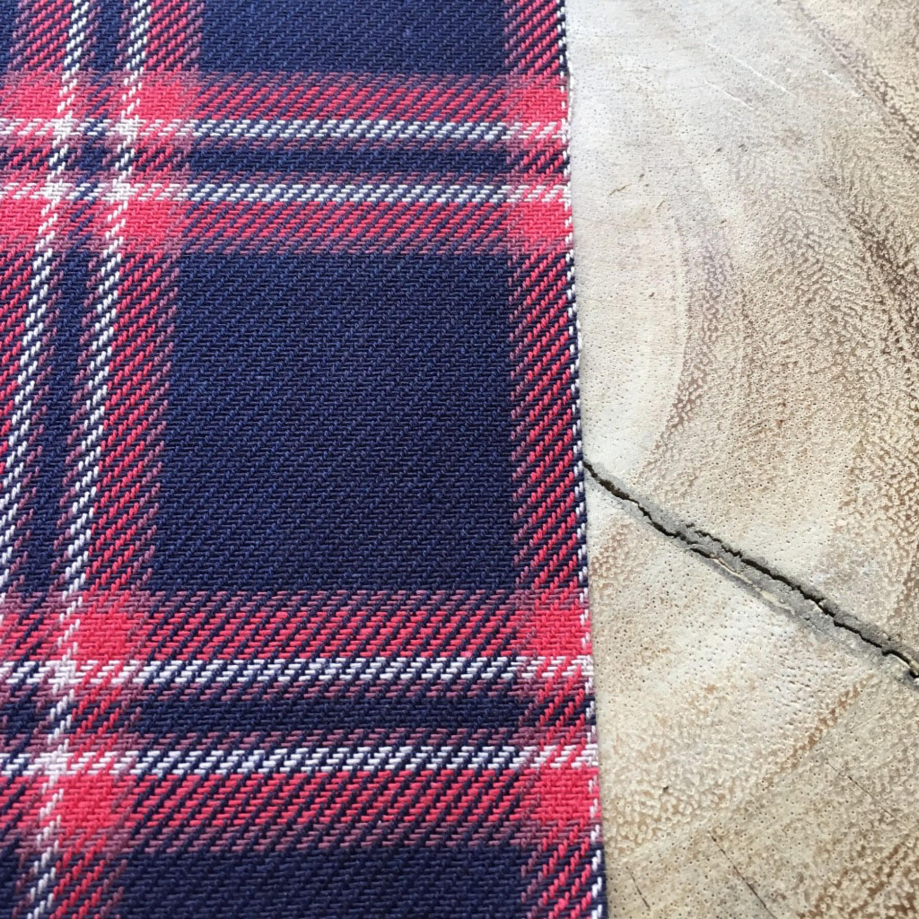 gustin #458 red indigo open twill