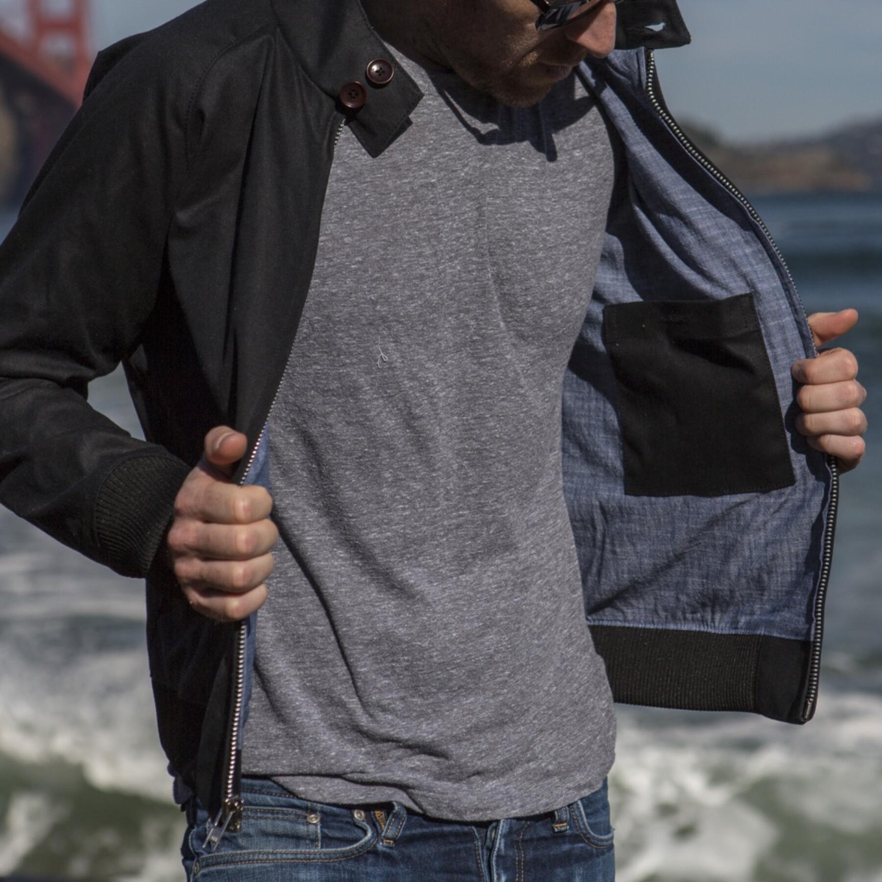 gustin harrington - waxed black