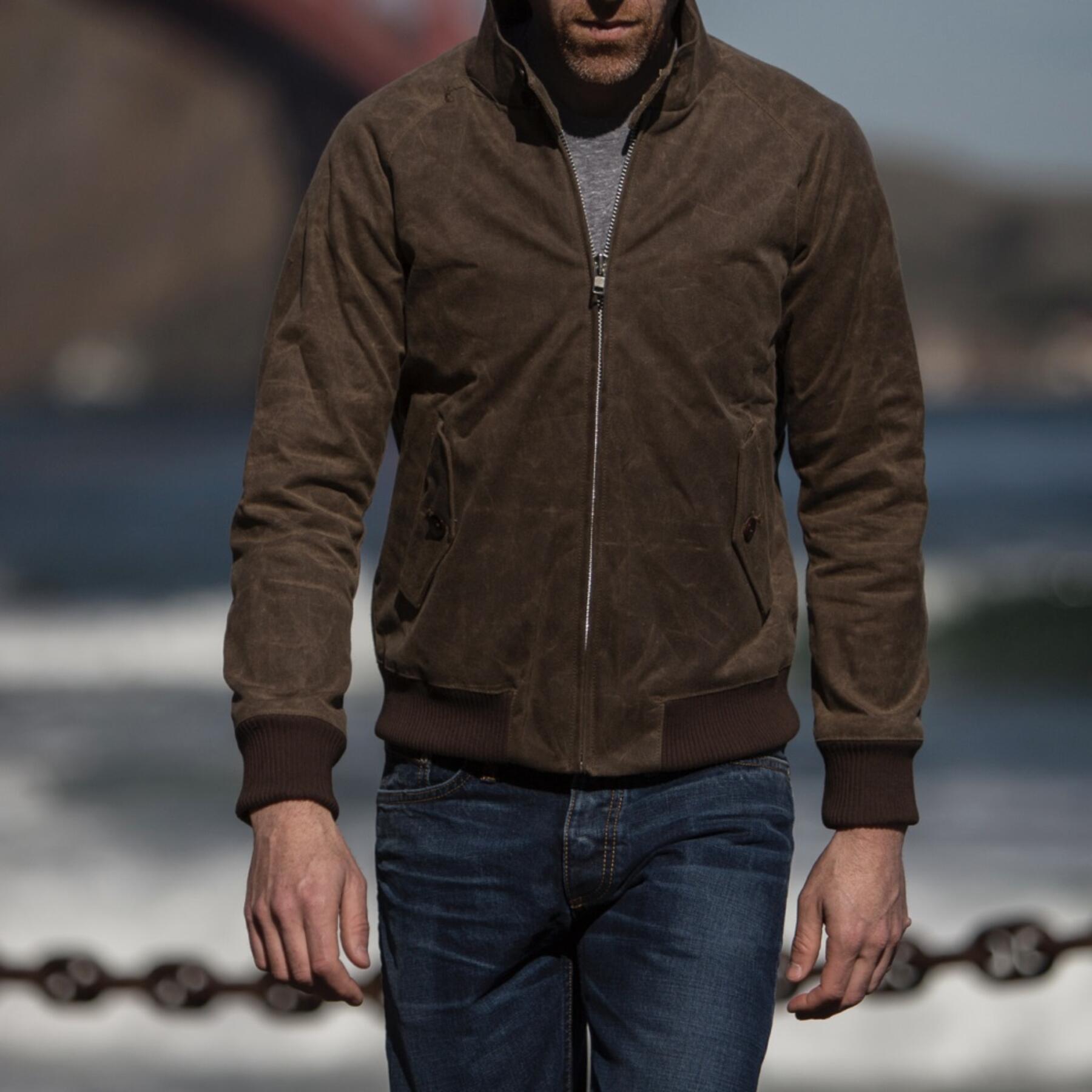 gustin harrington - waxed dark oak