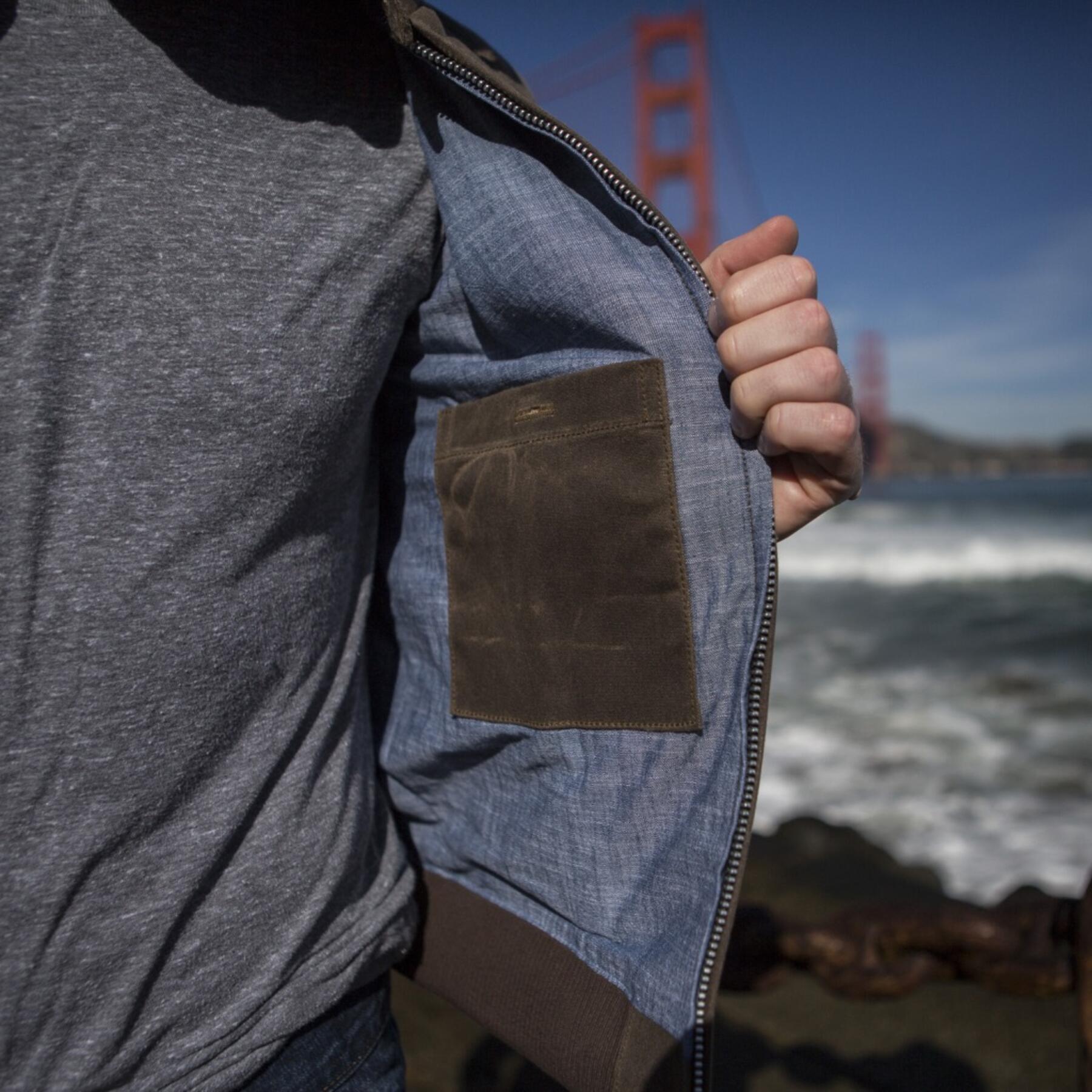 gustin harrington - waxed dark oak