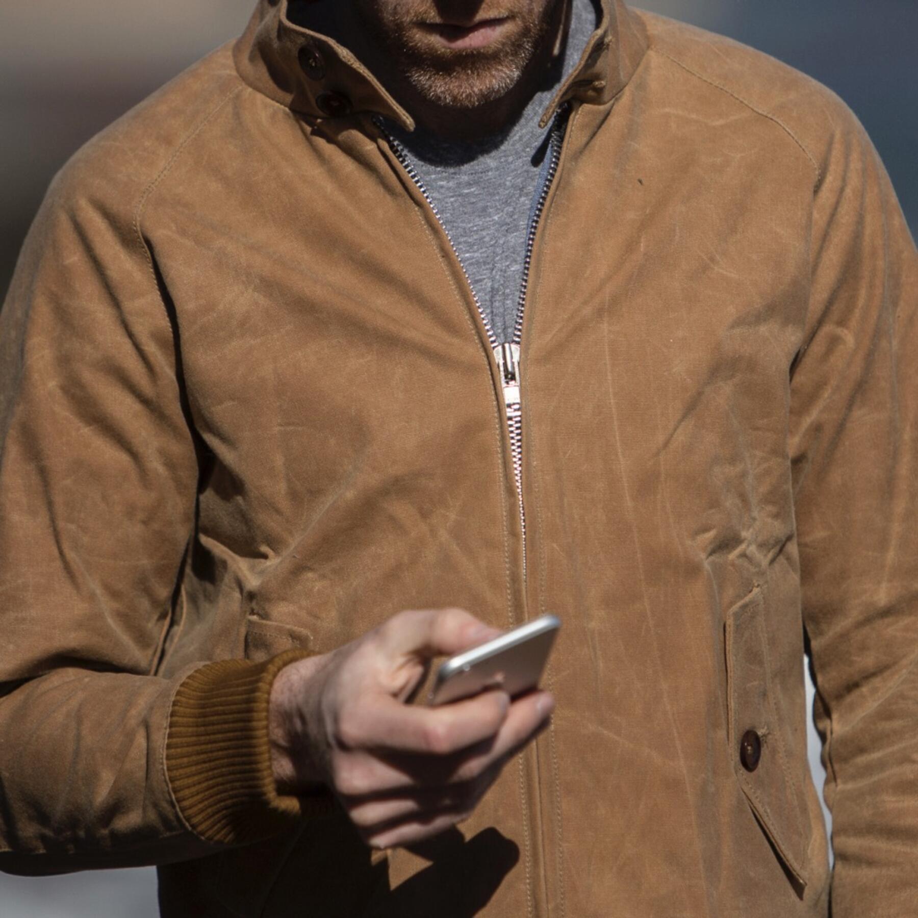 gustin harrington - waxed brown