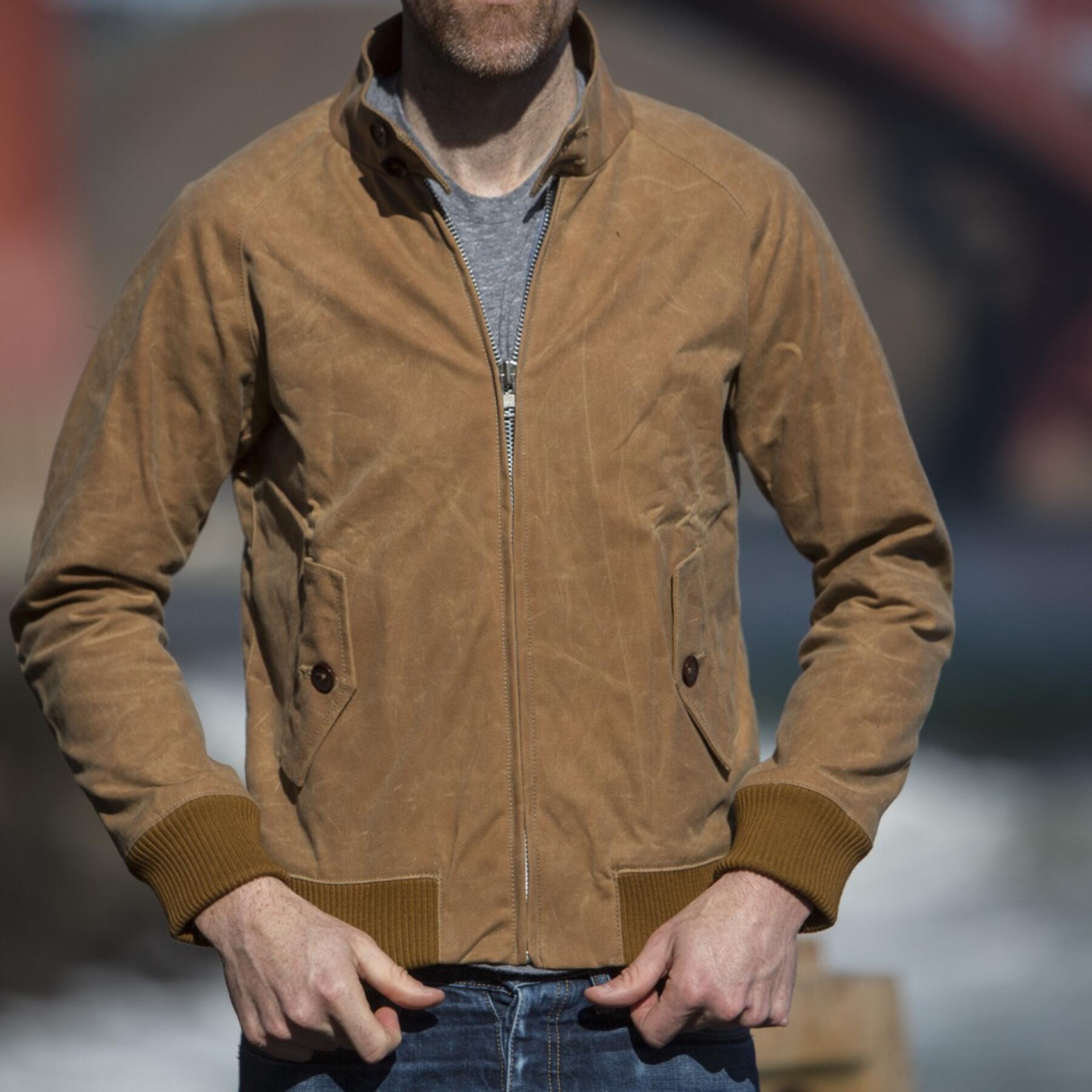 gustin harrington - waxed brown