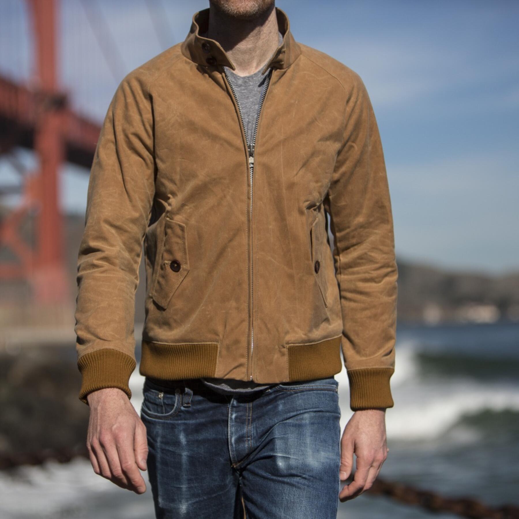 gustin harrington - waxed brown
