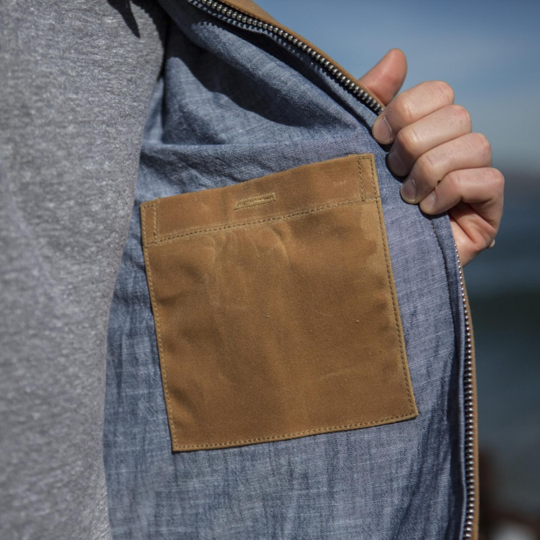 gustin harrington - waxed brown