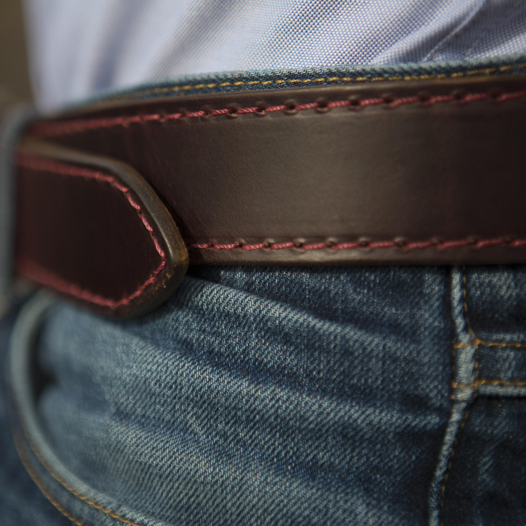 gustin horween chromexcel #8 stitched belt