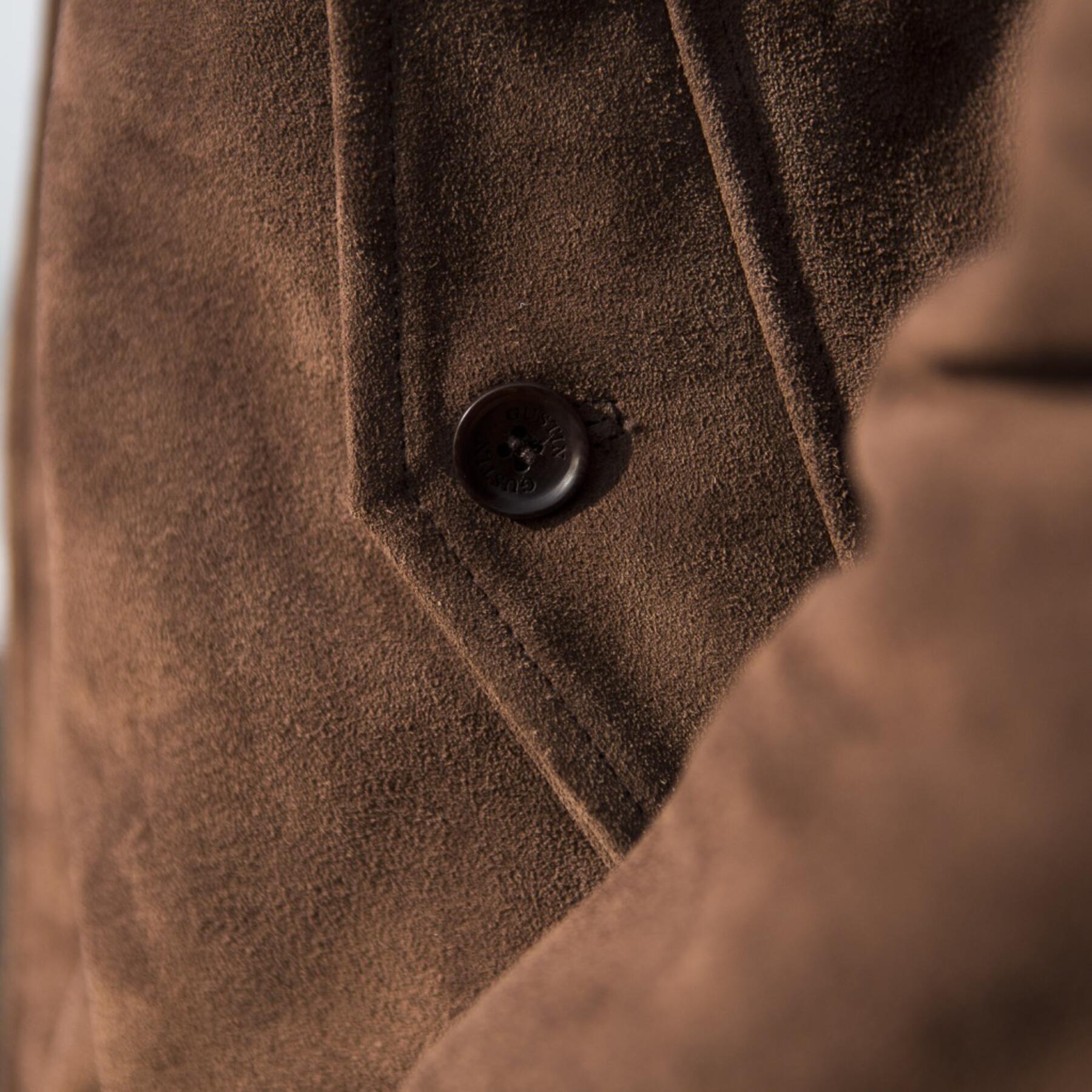 gustin harrington - brown suede
