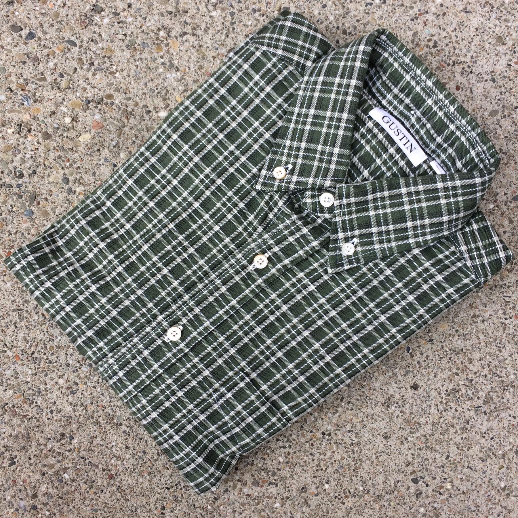 gustin hunter green plaid