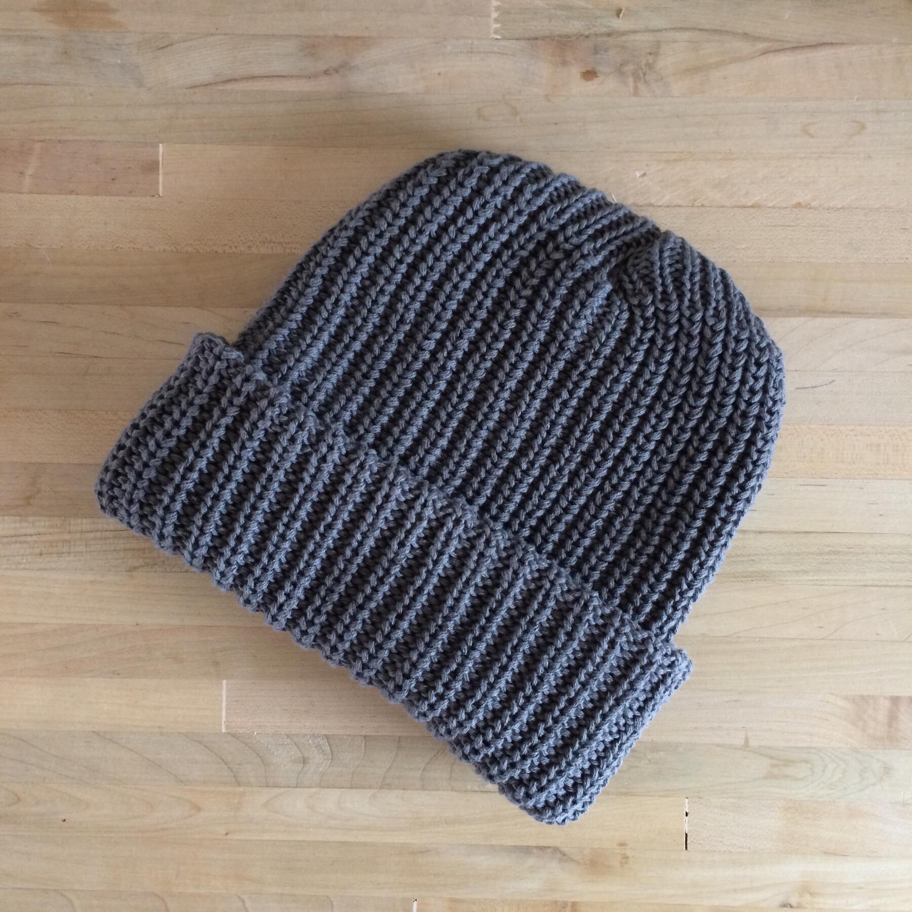 gustin american knit beanie - graphite