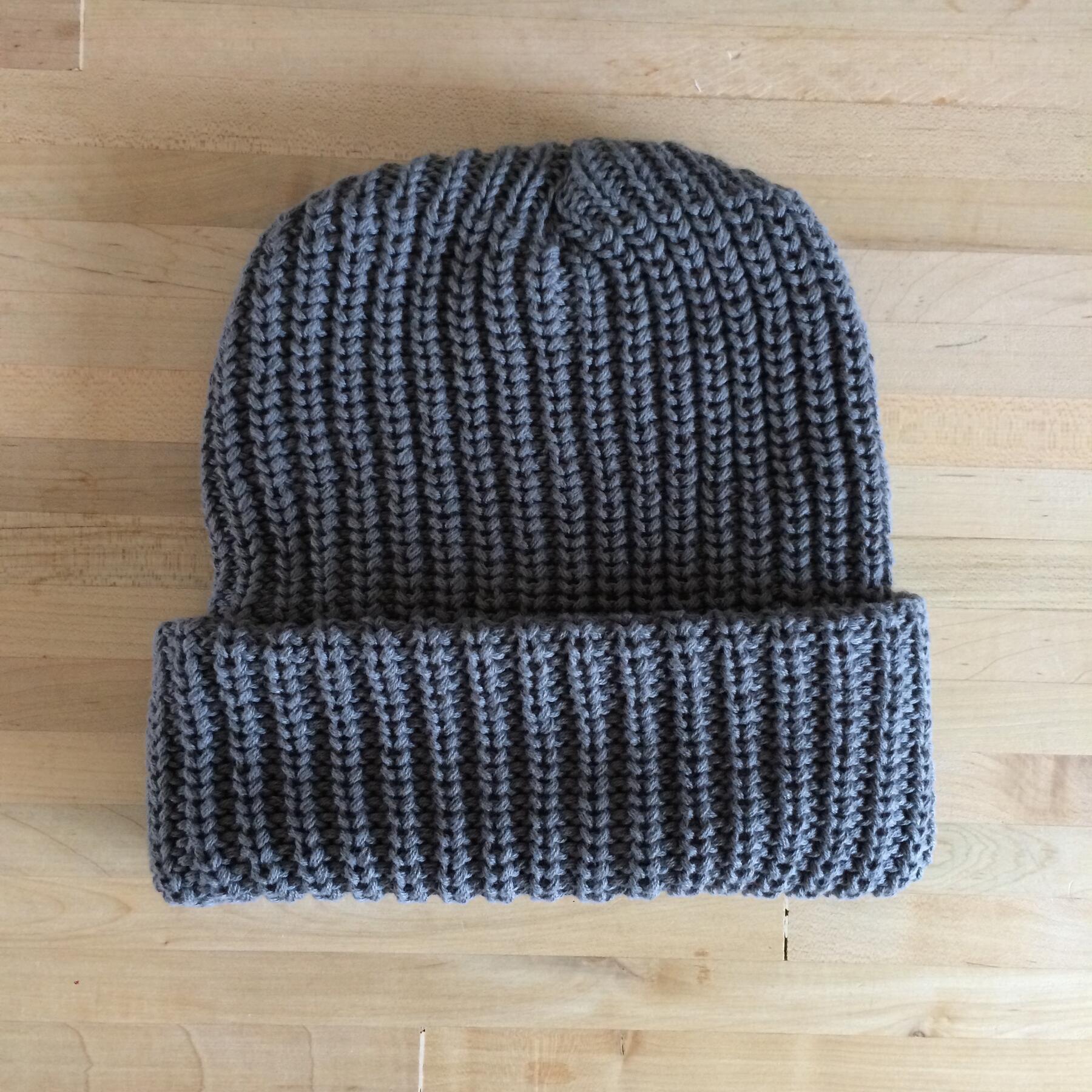 gustin american knit beanie - graphite