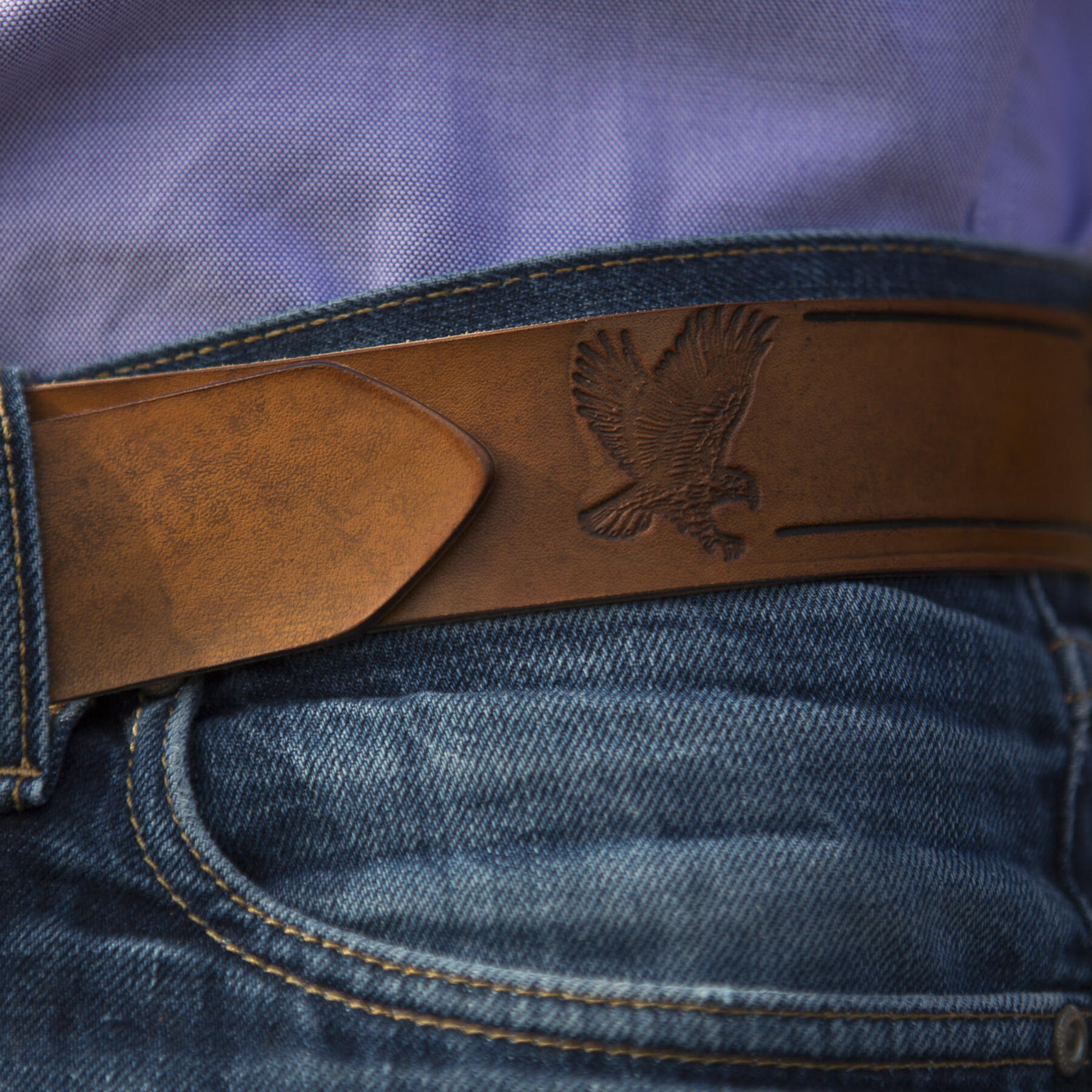 gustin the horween eagle belt