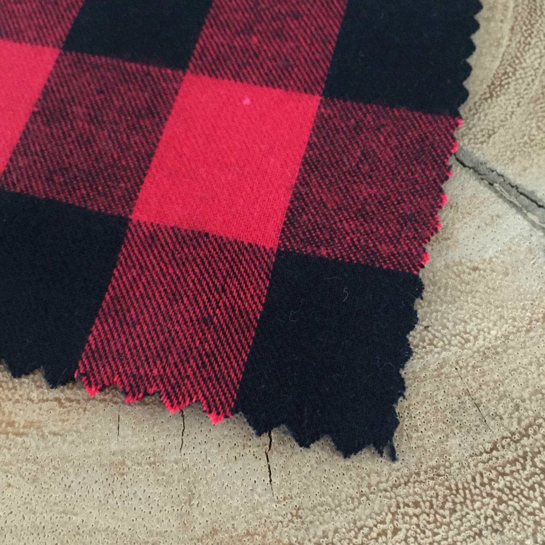 gustin red flannel check