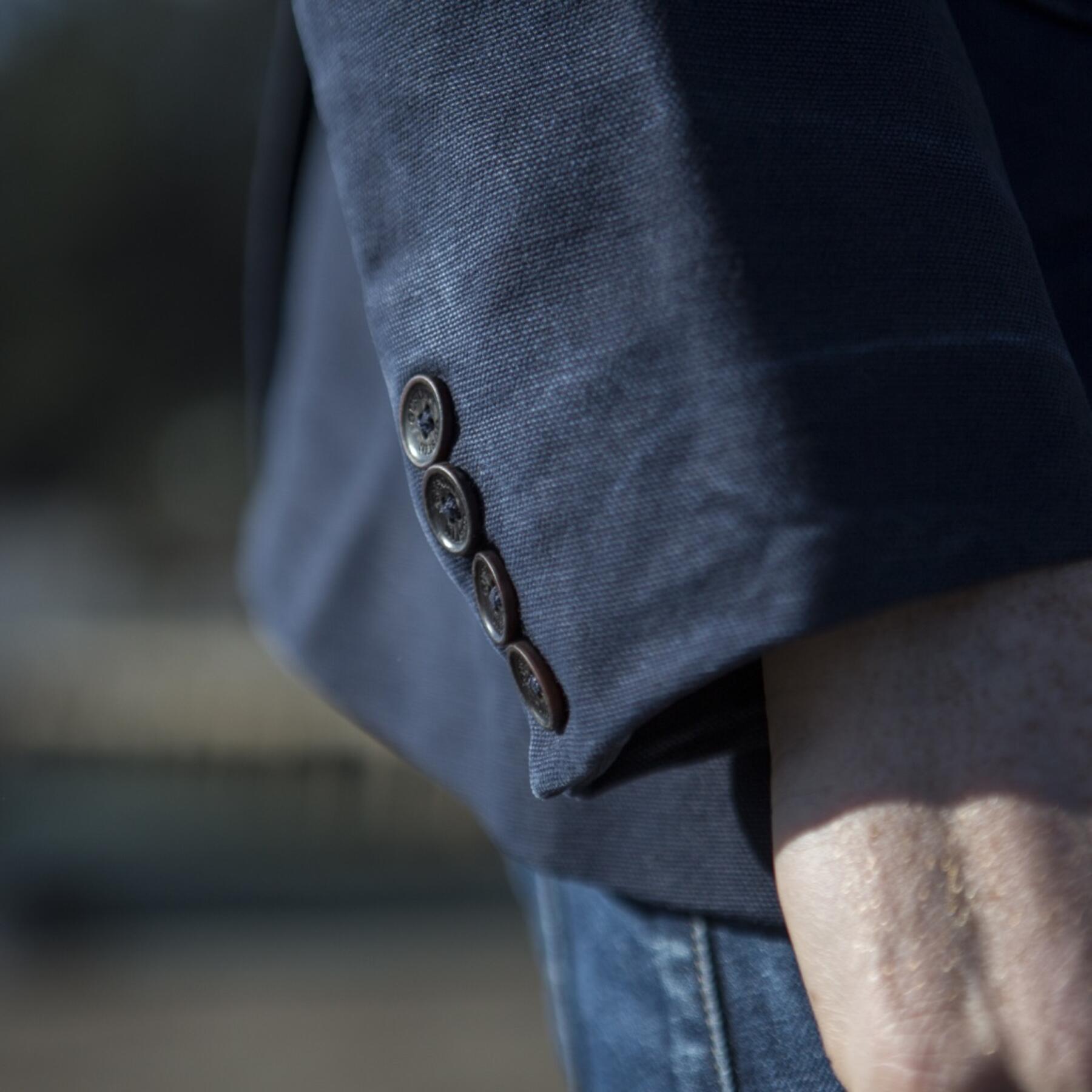 gustin blazer - navy canvas