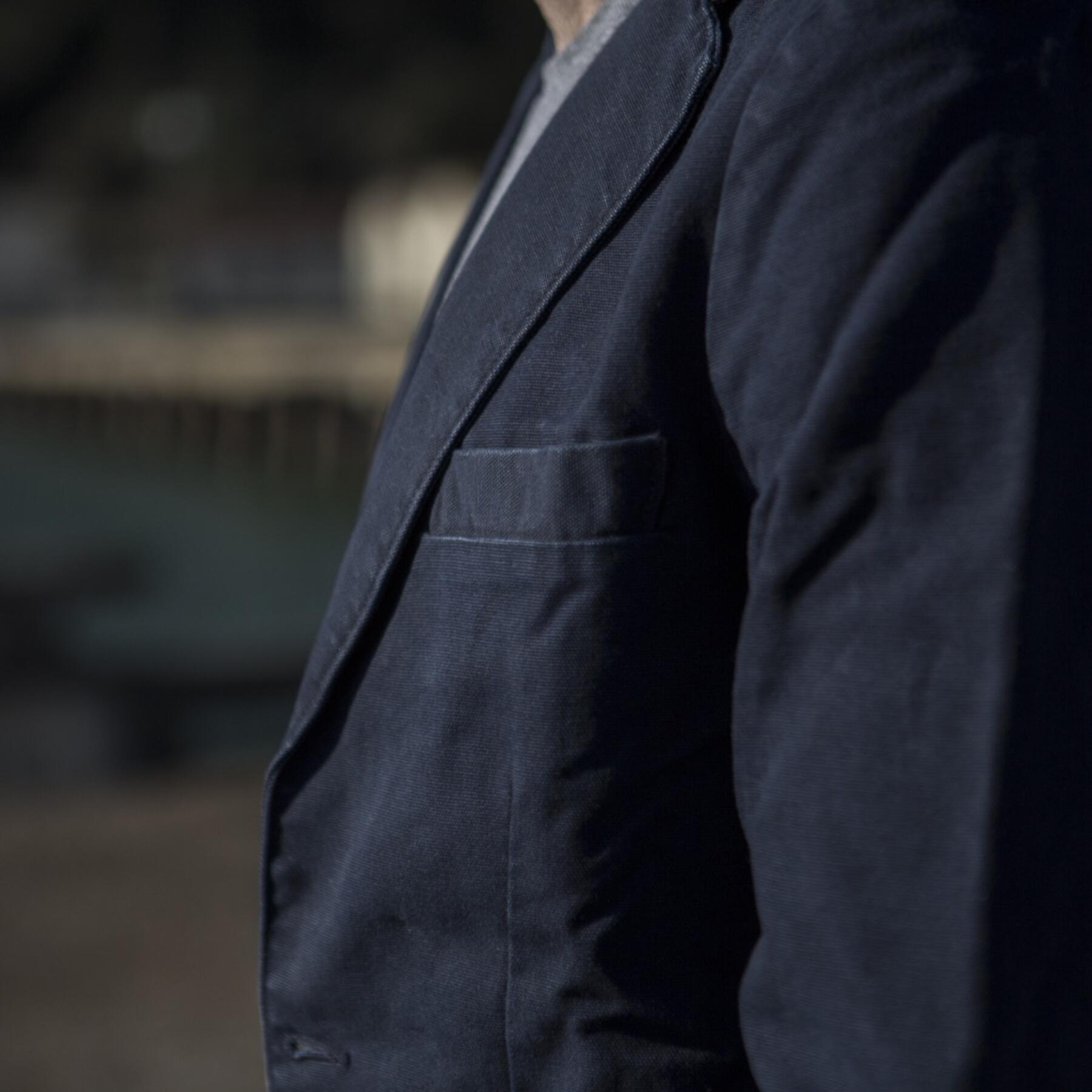 gustin blazer - navy canvas