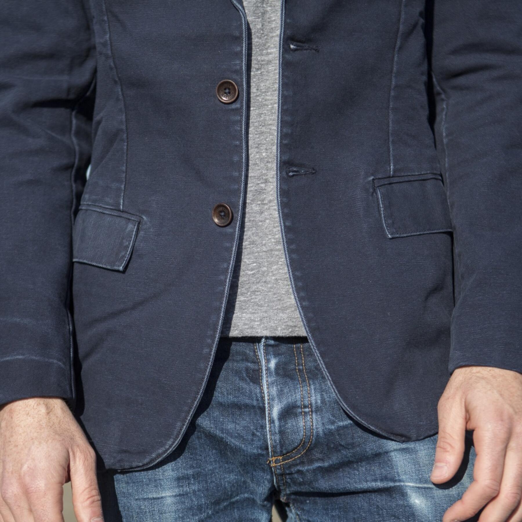 gustin blazer - navy canvas
