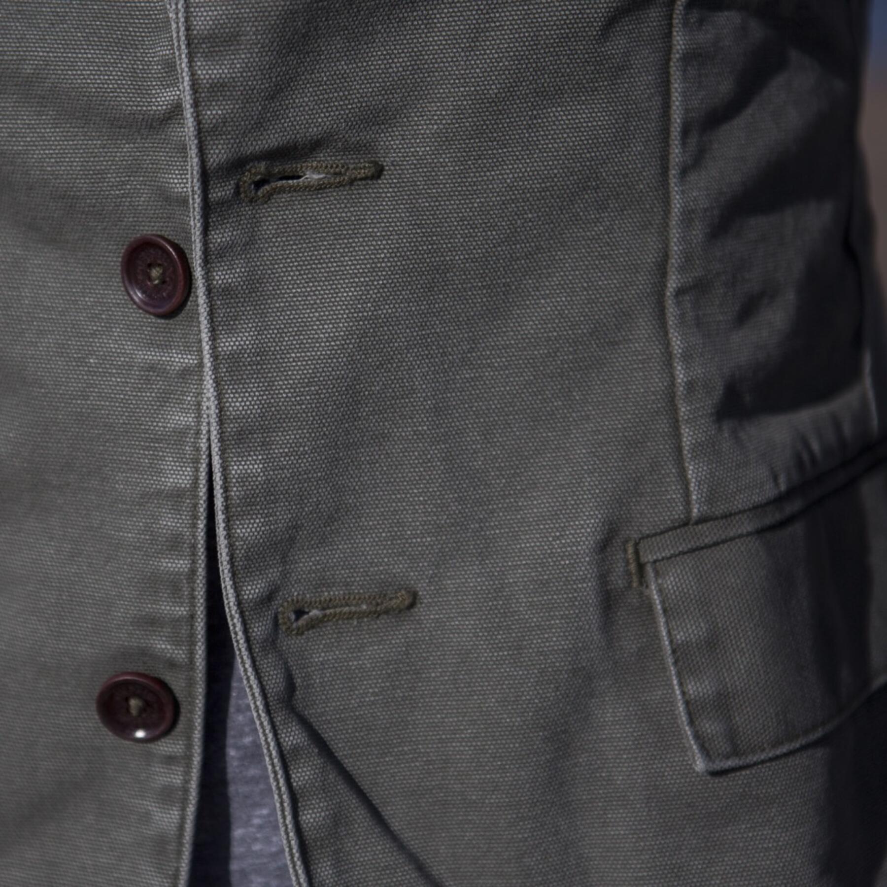 gustin blazer - army green canvas