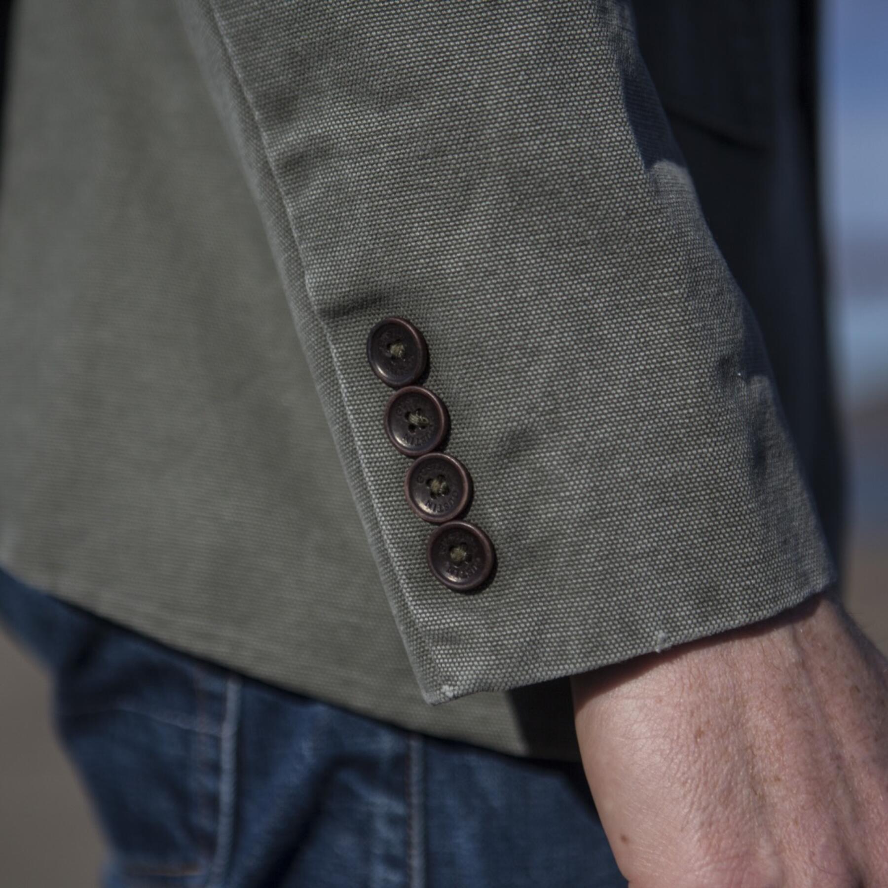 gustin blazer - army green canvas