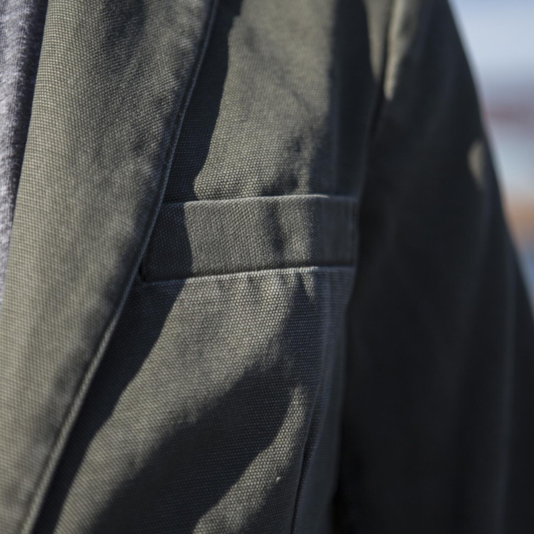 gustin blazer - army green canvas