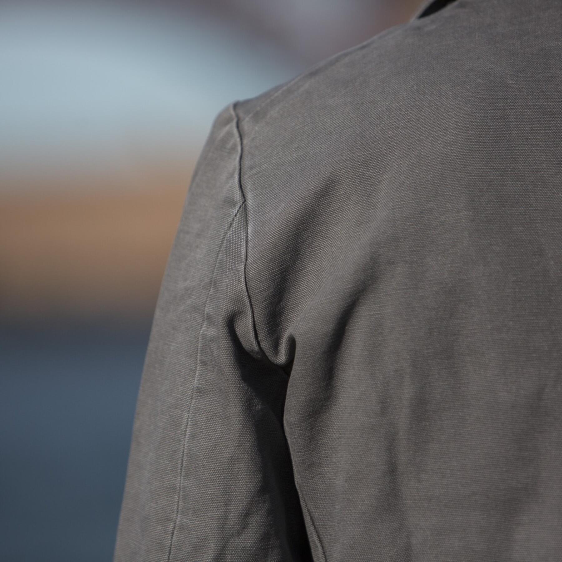 gustin blazer - grey canvas