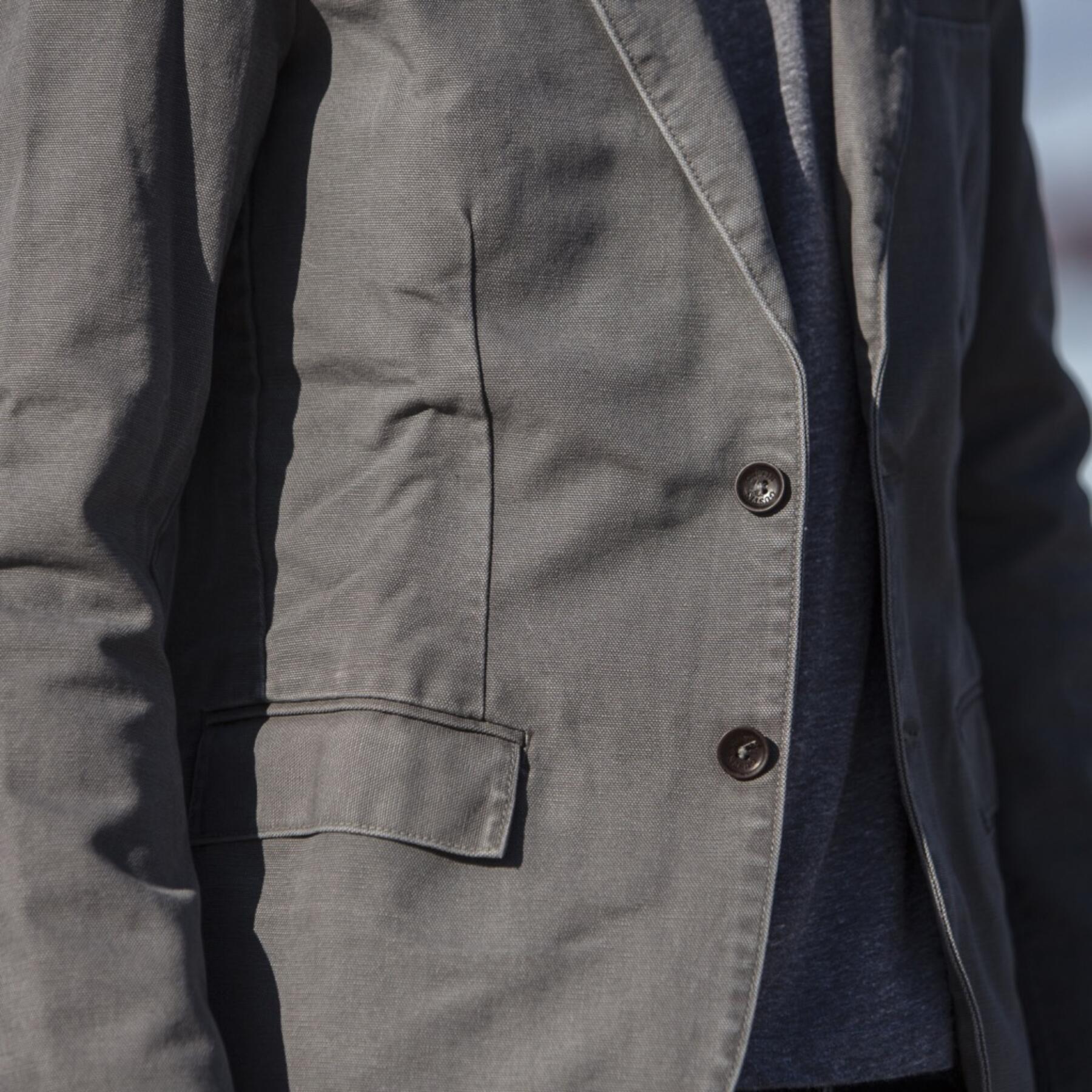 gustin blazer - grey canvas