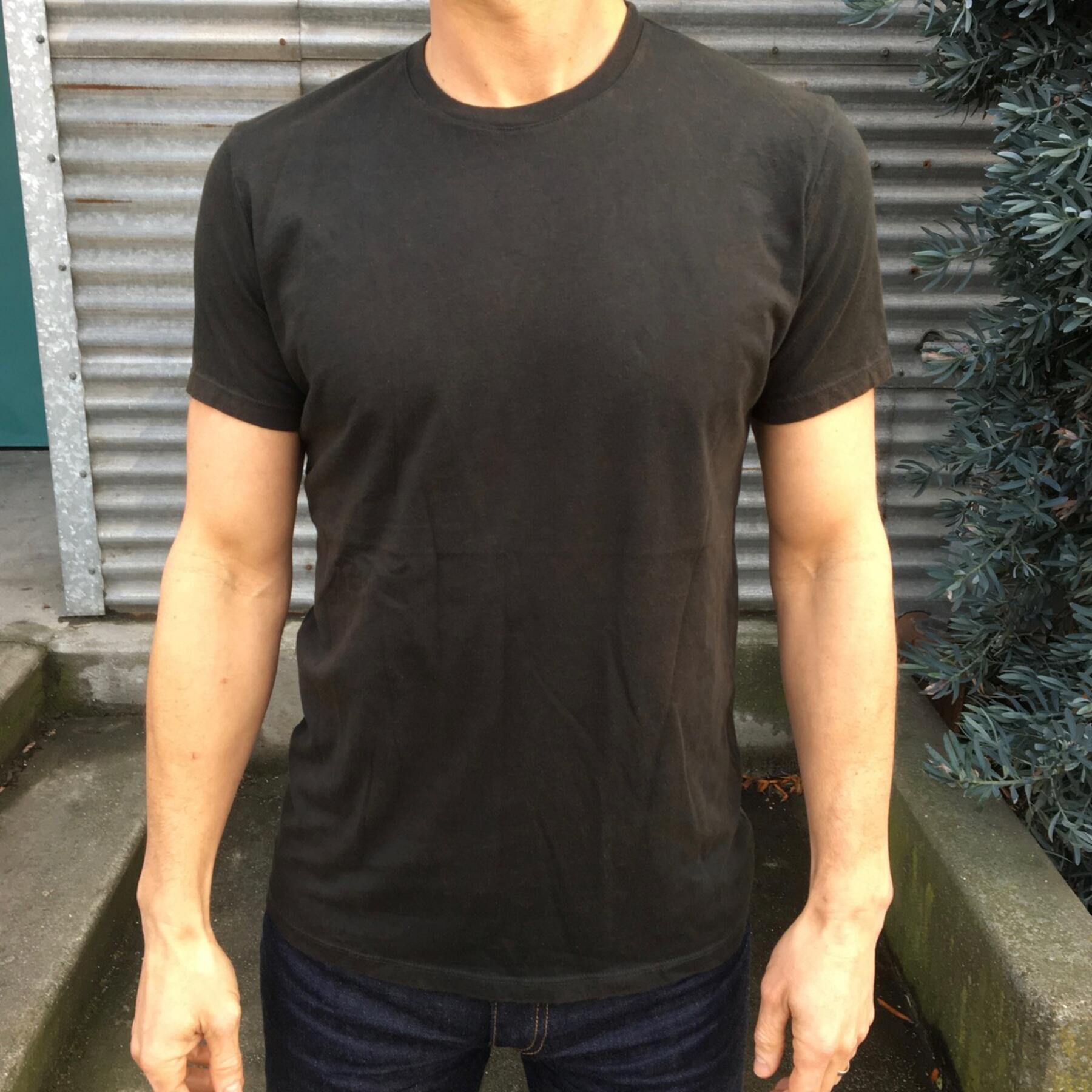 gustin mineral washed t-shirt - vintage black