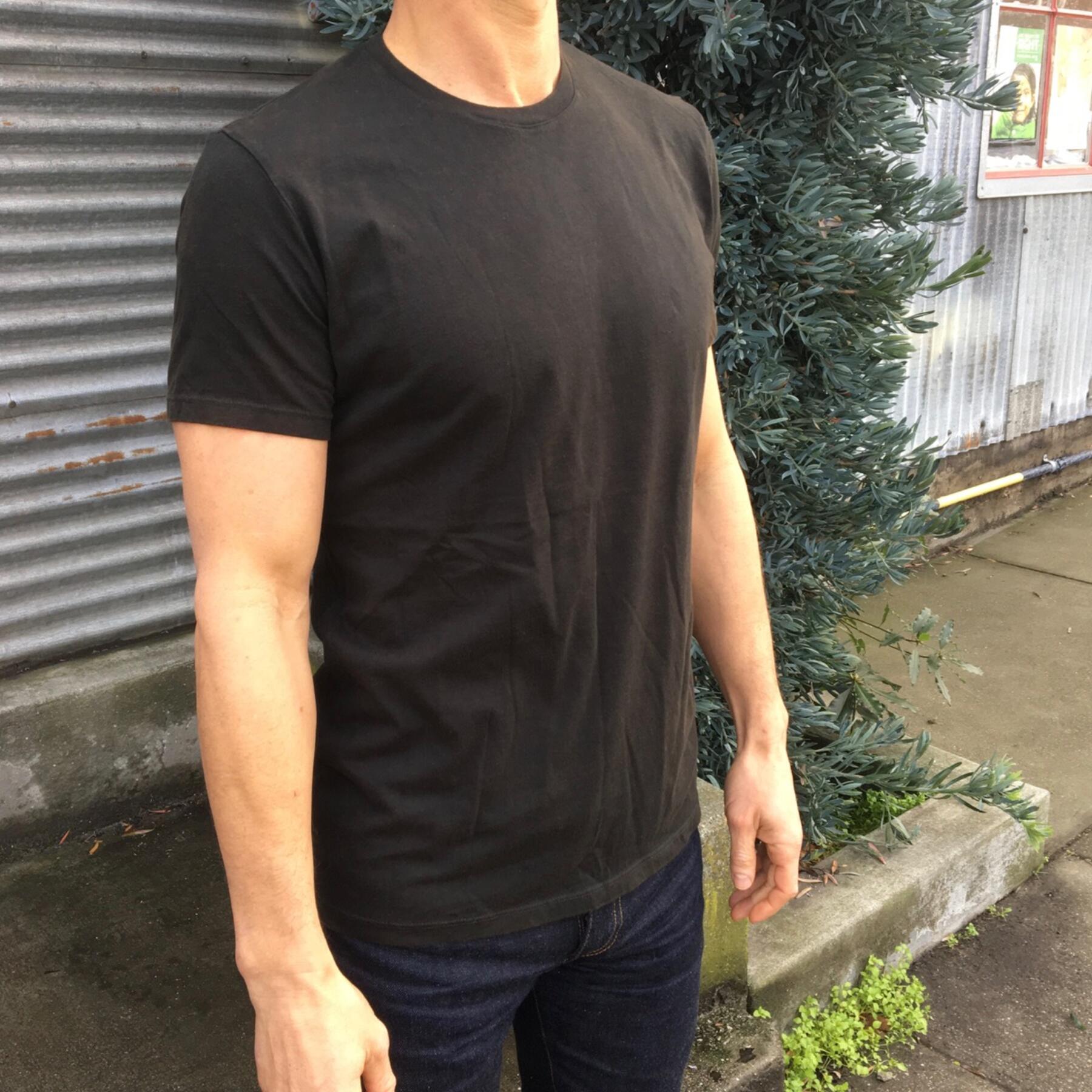 gustin mineral washed t-shirt - vintage black