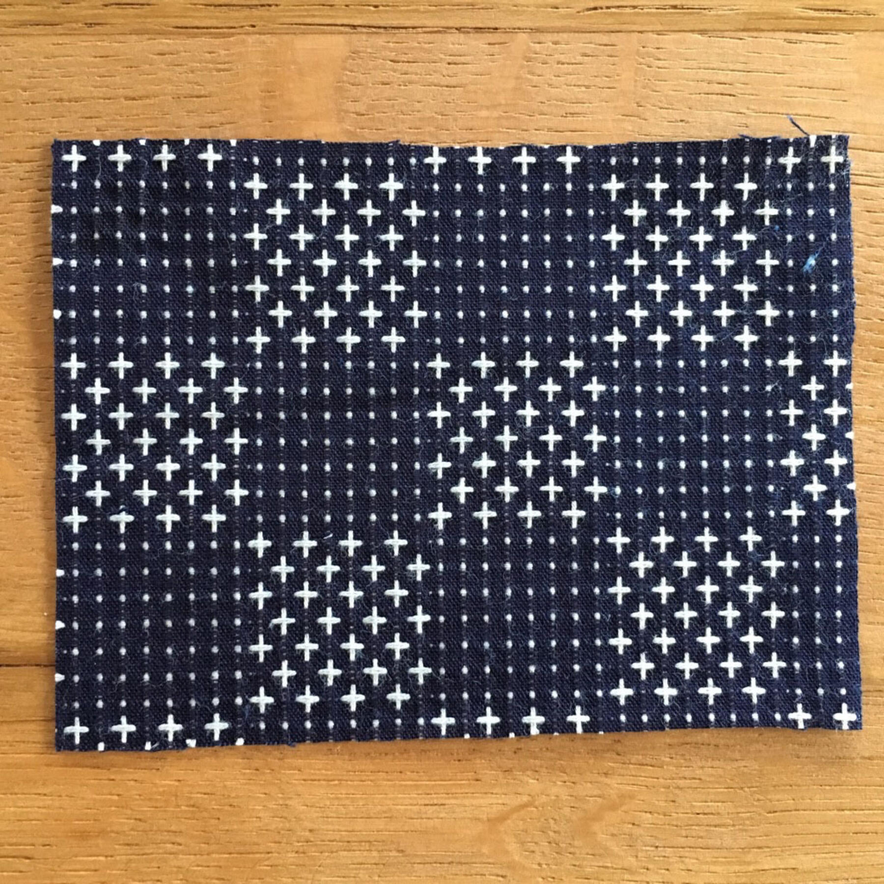gustin #472 indigo white star jacquard