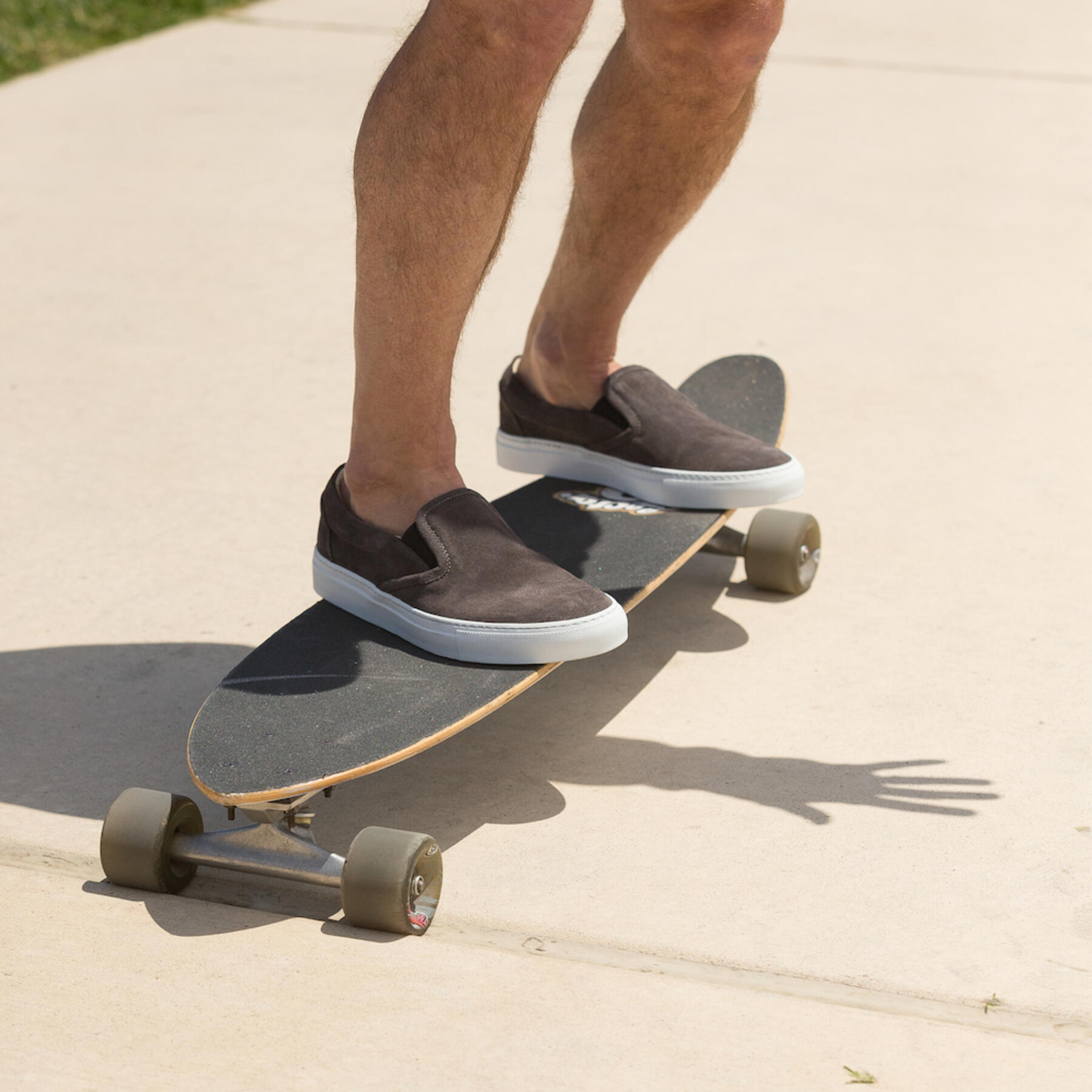 gustin olive slip on