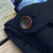gustin #109 khaki open herringbone
