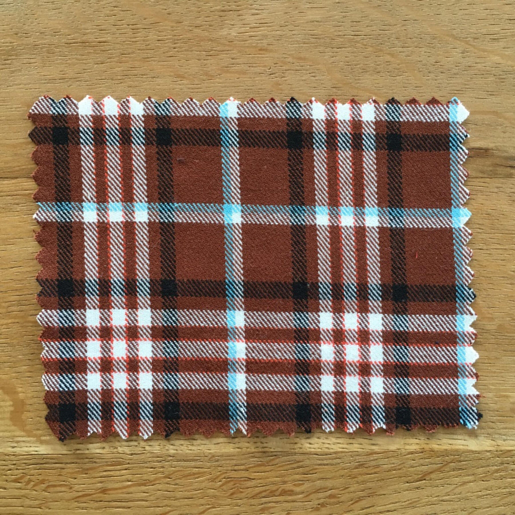 gustin #474 rust sky plaid