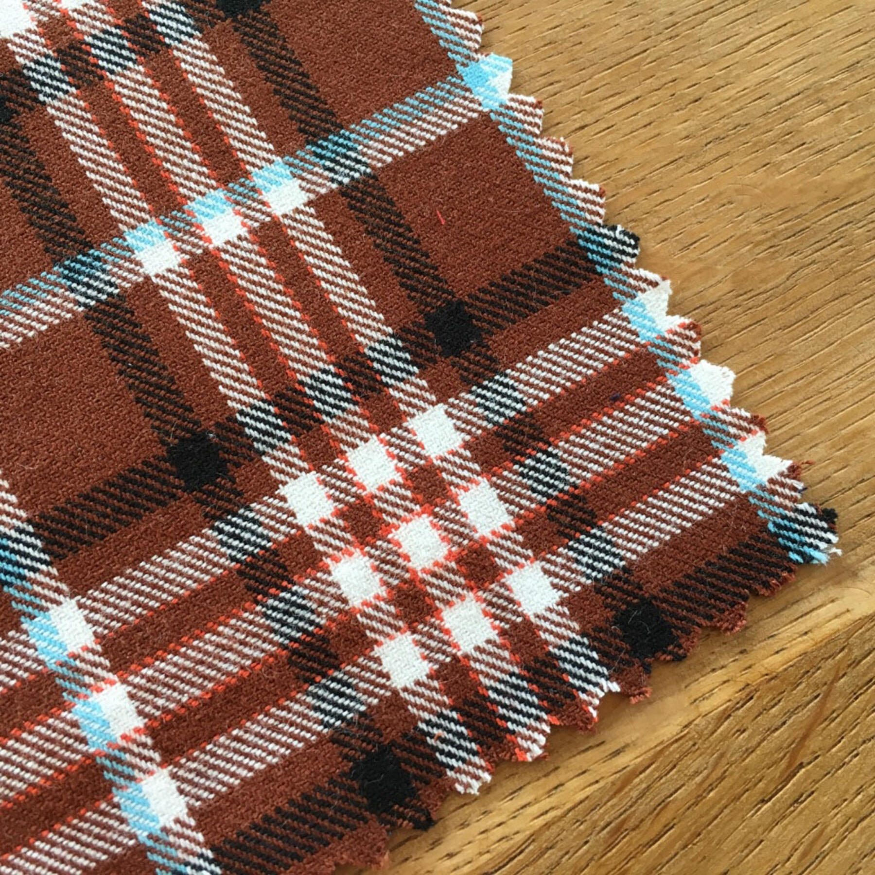 gustin #474 rust sky plaid