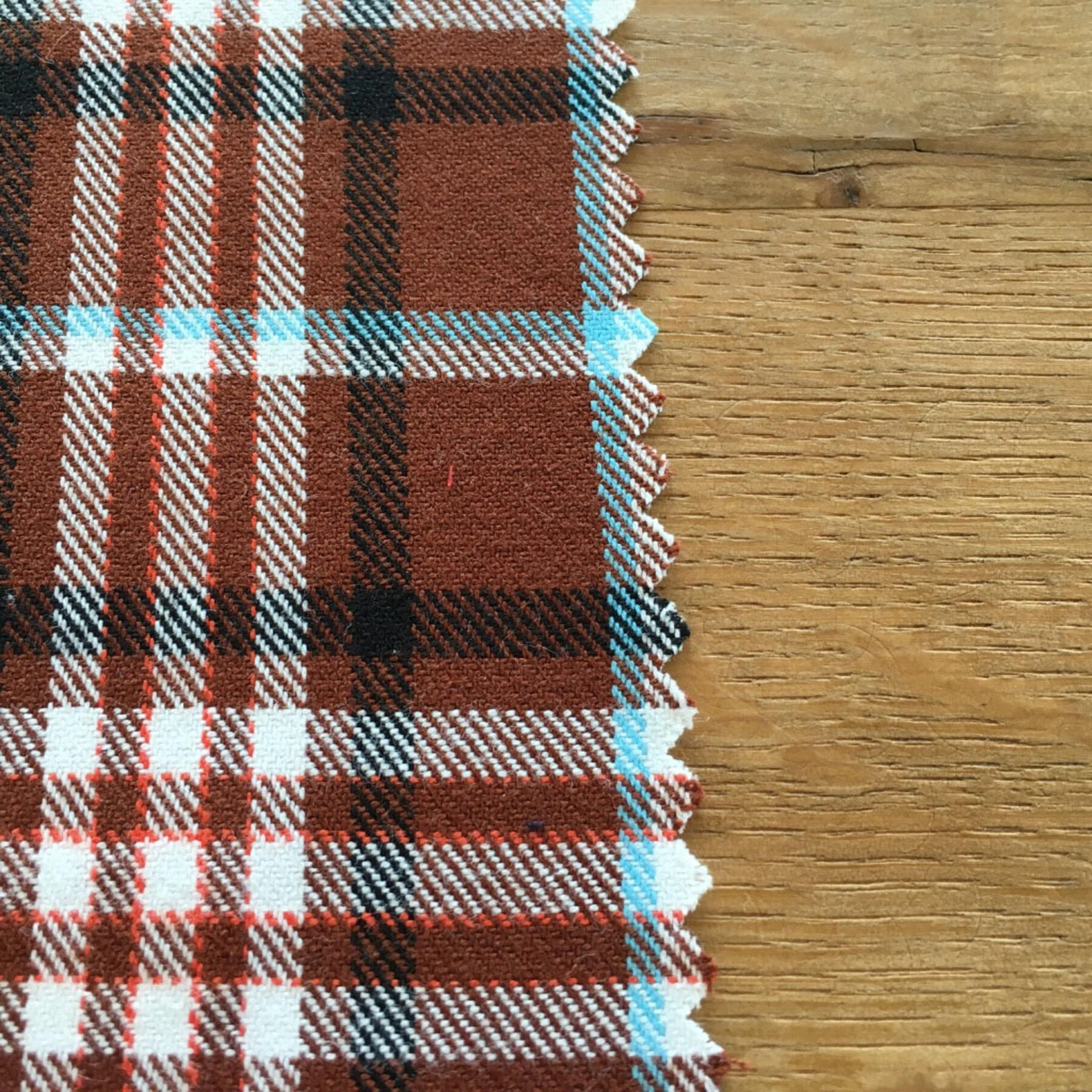 gustin #474 rust sky plaid