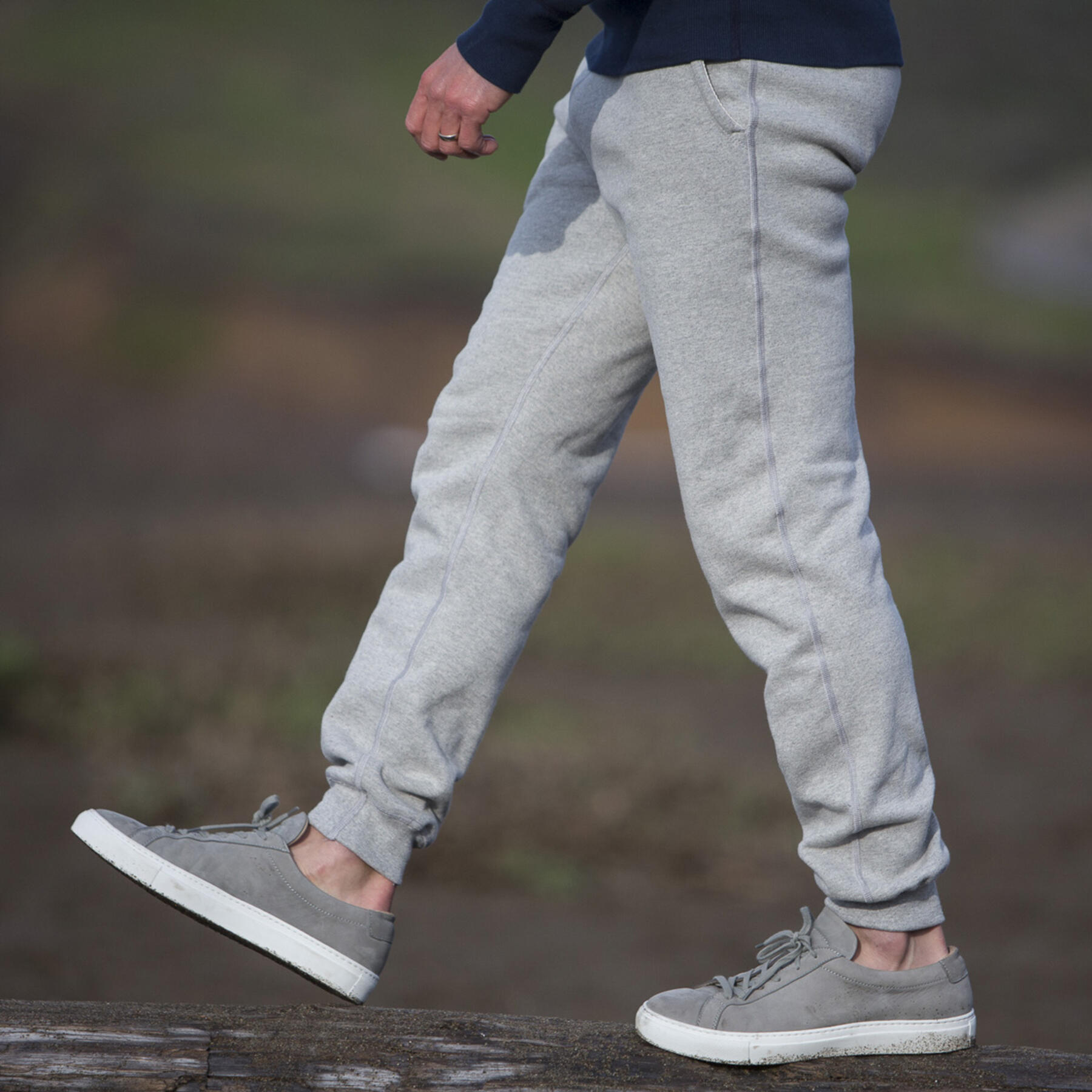 gustin usa heather grey sweatpants