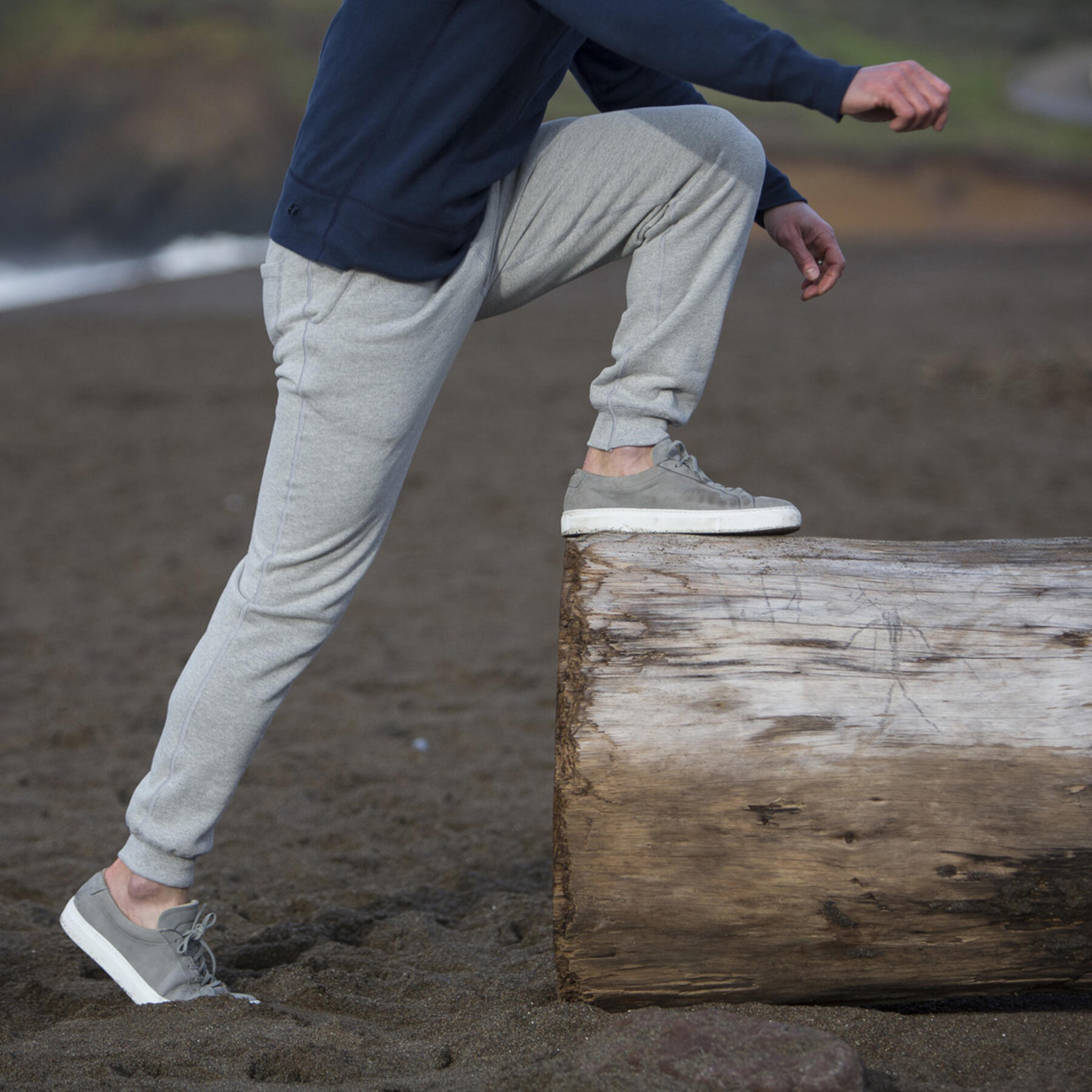 gustin usa heather grey sweatpants