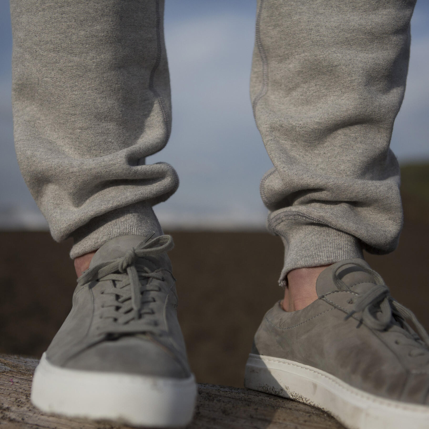 gustin usa heather grey sweatpants