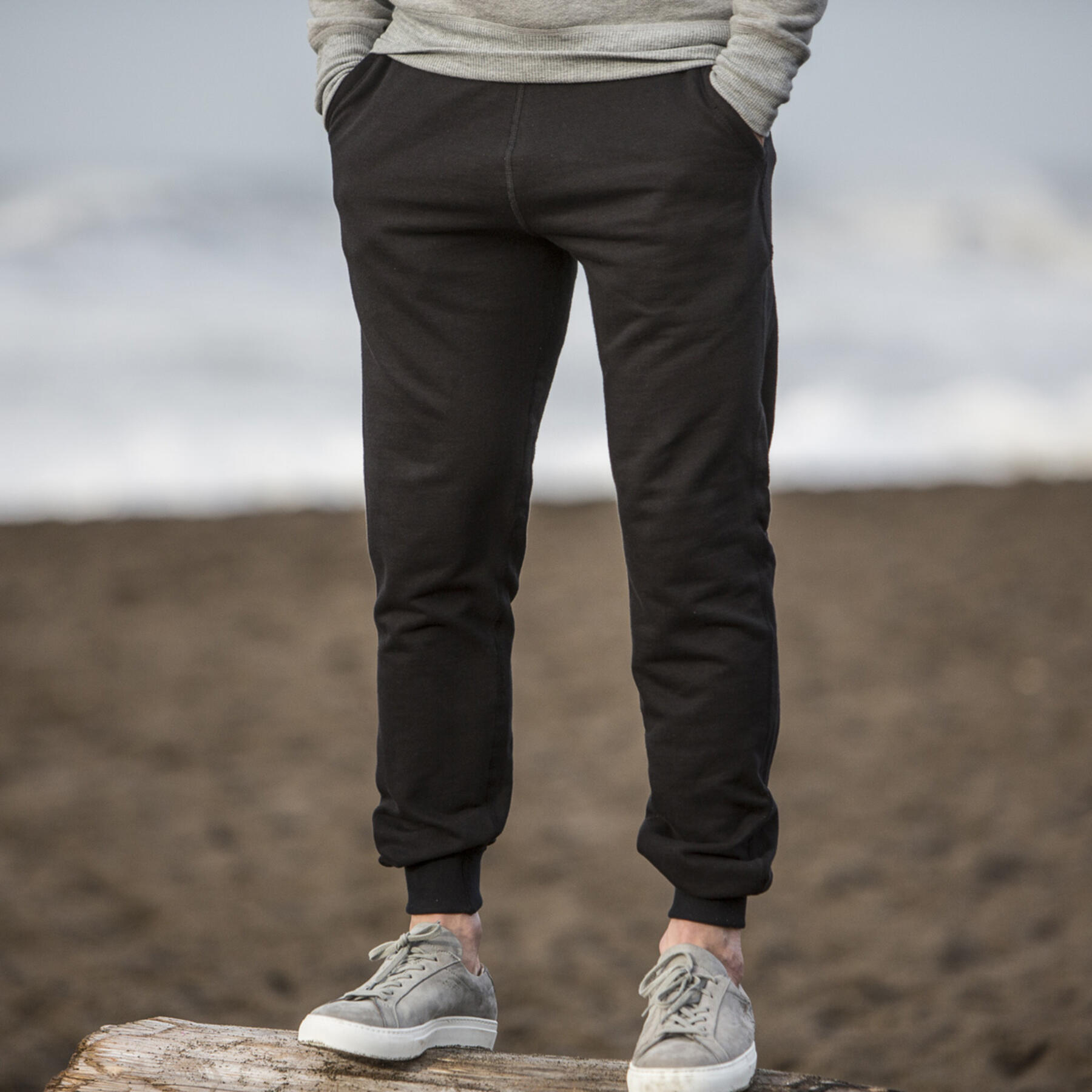 gustin usa sweatpants 3pk (black, heather grey, navy)