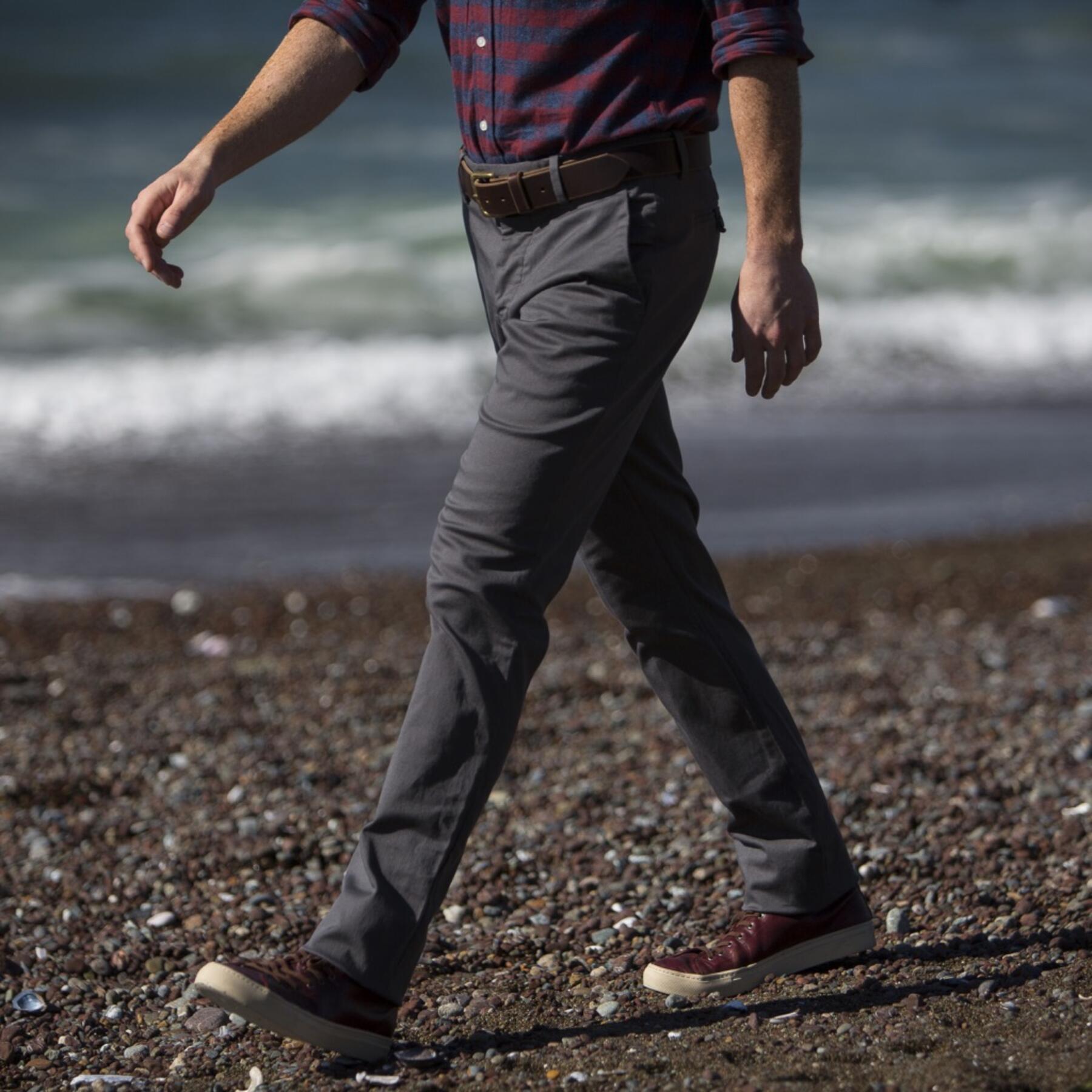 gustin #111 silver stretch chino