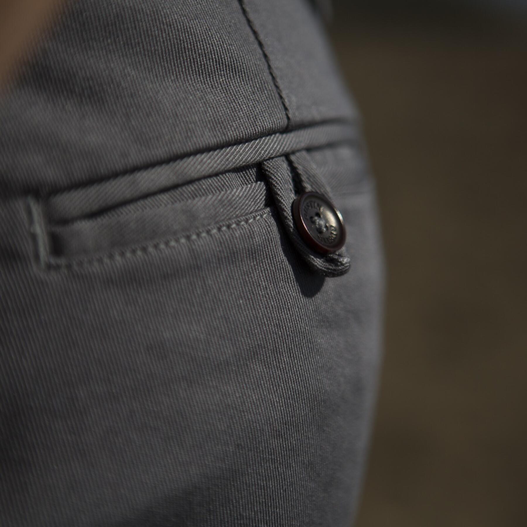 gustin #111 silver stretch chino