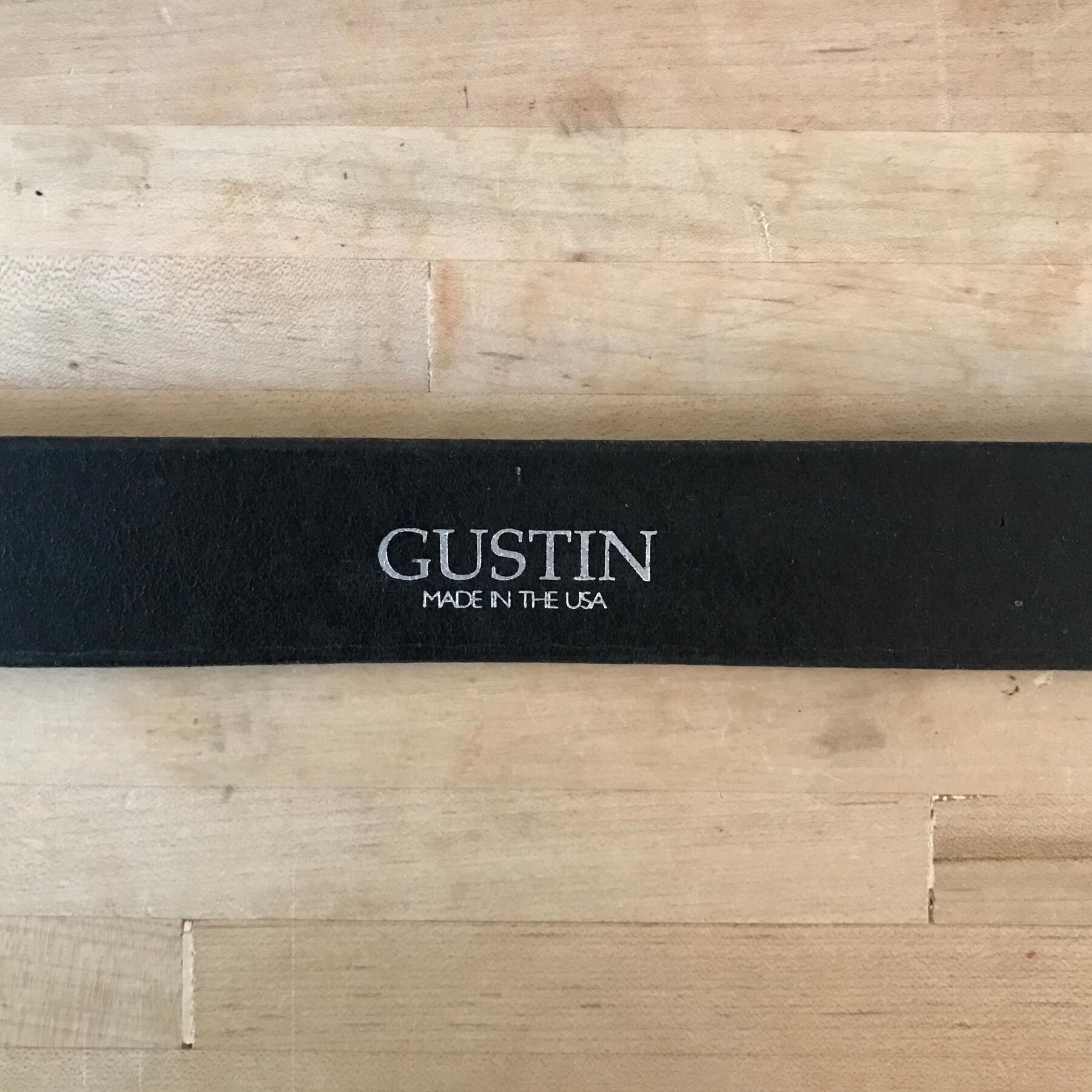 gustin black horween latigo belt
