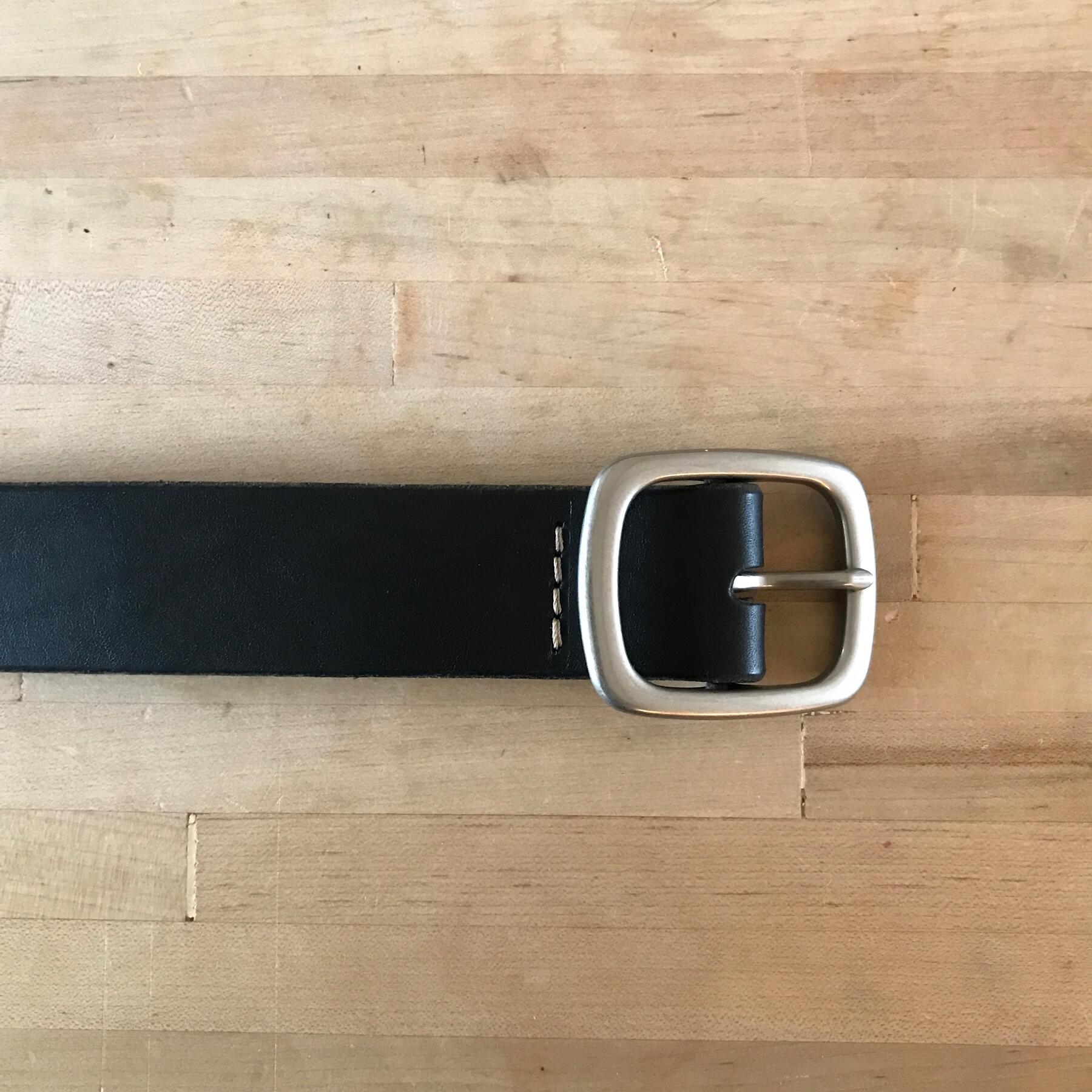 gustin black horween latigo belt