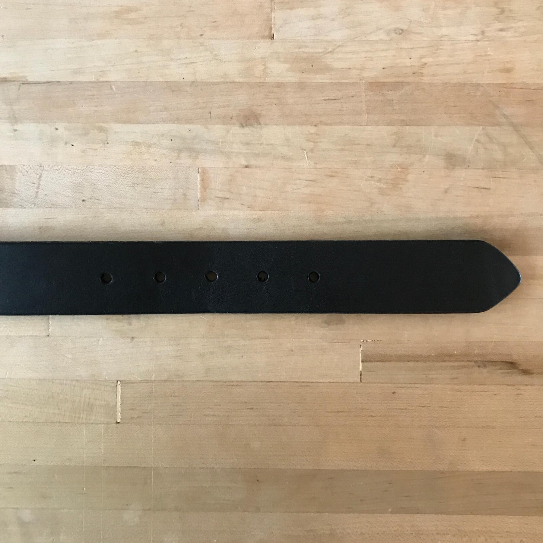 gustin black horween latigo belt