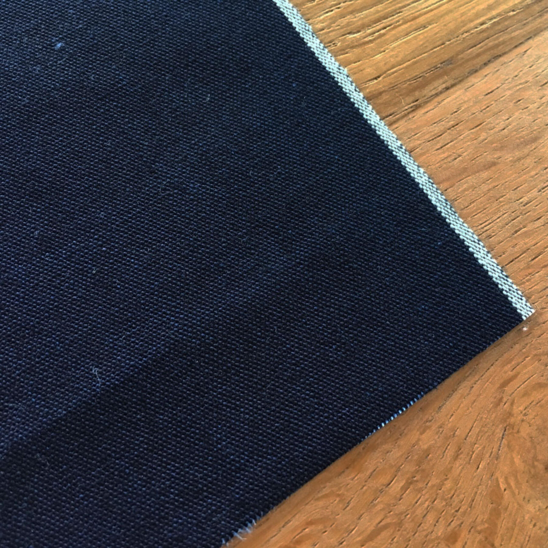 gustin #110 japan indigo selvedge canvas chino