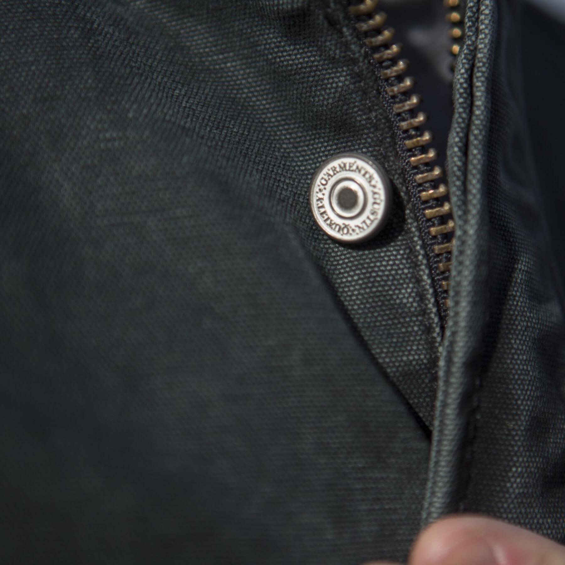 gustin field jacket - usa black canvas